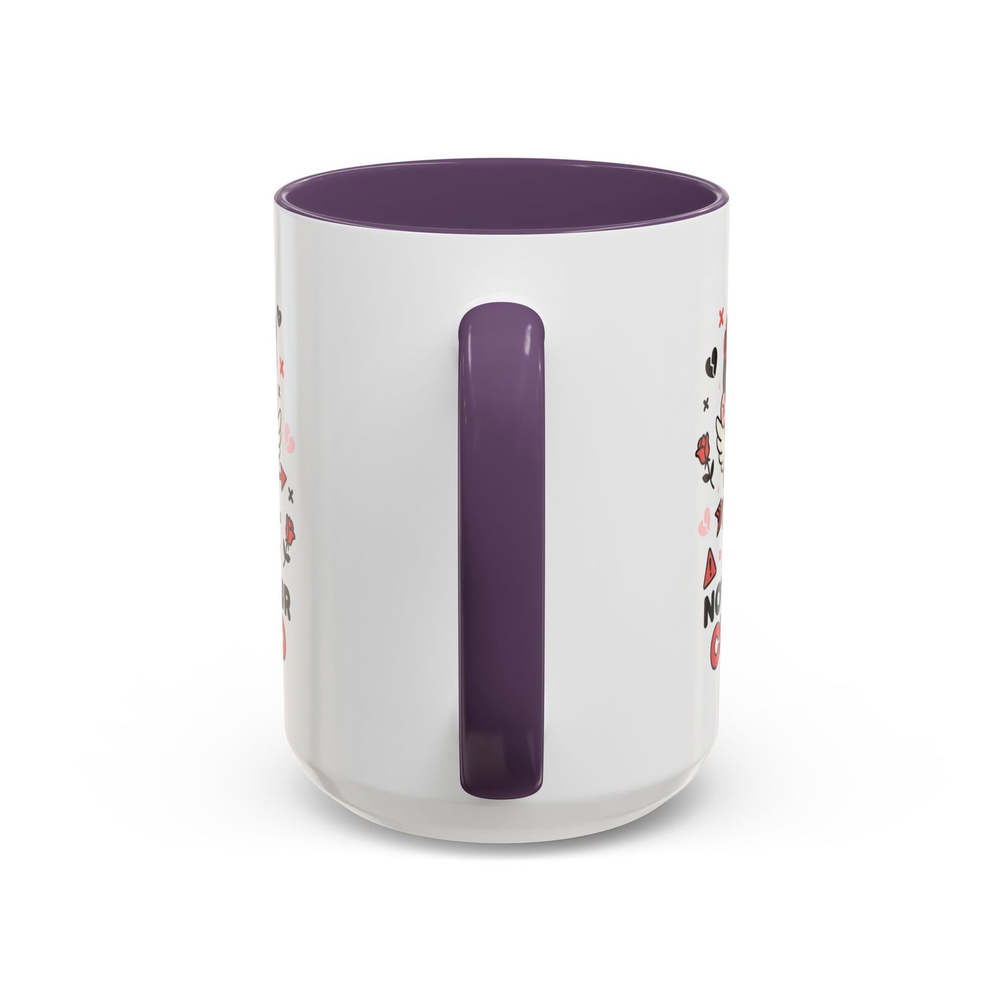 Cheeky Anti-Valentine Accent Coffee Mug — 11/15oz