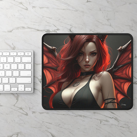 Dramatic Fantasy Gaming Mouse Pad - Perfect for Gamers, Home Office, Halloween Decor, Gift for Her, Unique Desk Accessory