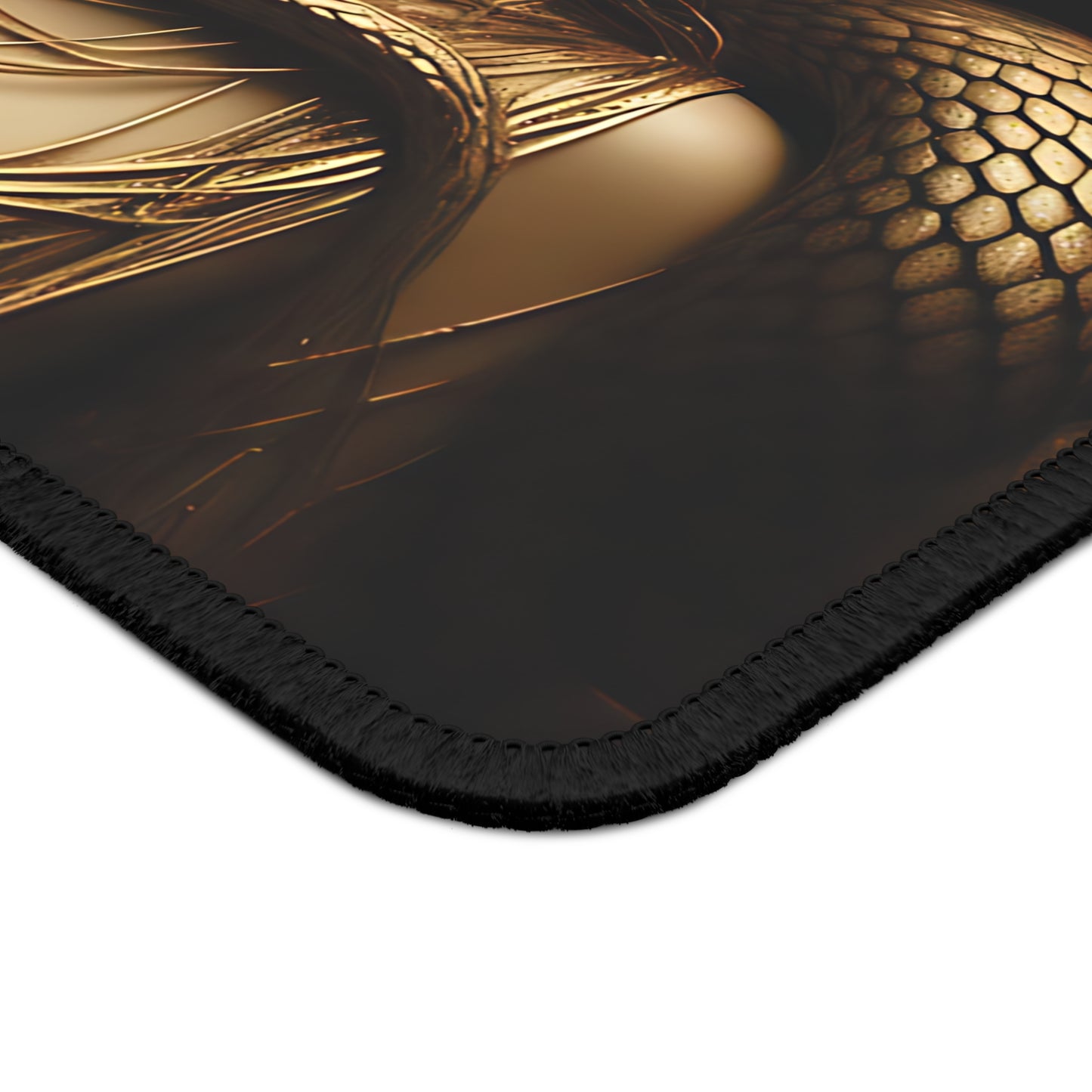 Medusa Goddess Gaming Mouse Pad — Luxurious Serpent Fantasy Desk Mat