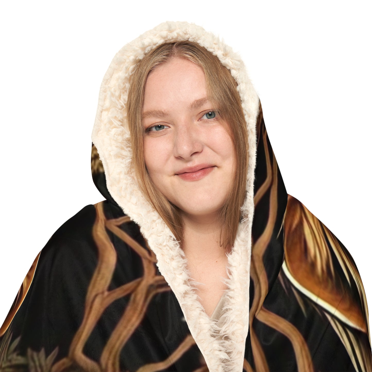 Cozy Jungle Lion Snuggle Blanket | Soft Throw for Home, Gift Idea, Animal Lover's Decor, Warm Blanket, Wildlife Art