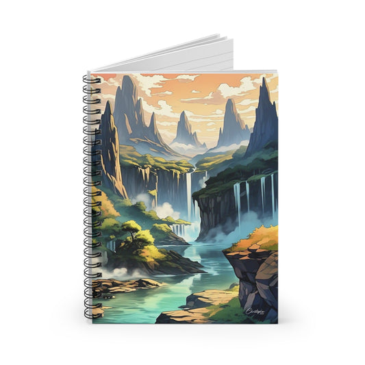 Nature-Inspired Spiral Notebook - School Use, Gifts, Nature Lovers