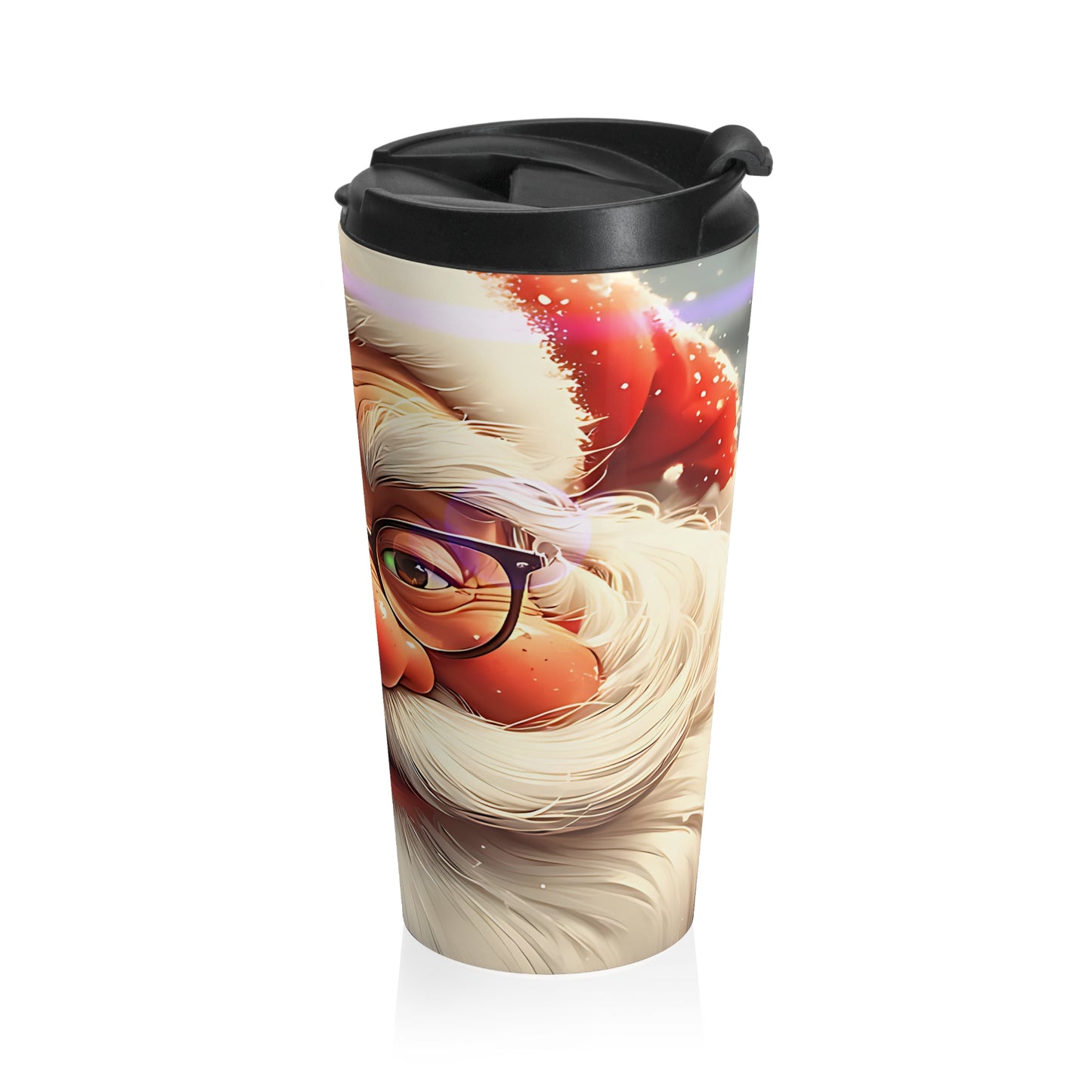 Festive Santa (christmas selfies) Travel Mug