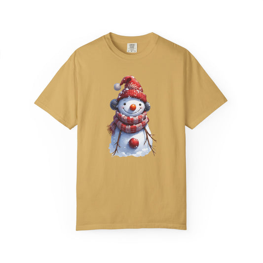 Snowman Holiday T-Shirt — Cute Winter Snowman Graphic Tee