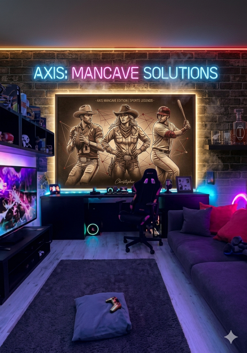 Axis Lumina | Custom Backlit Art Display