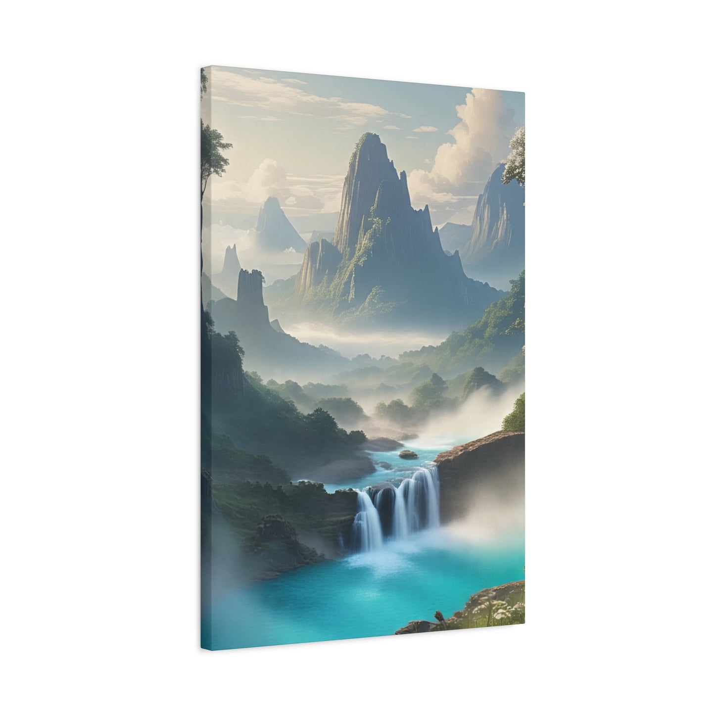 Scenic Landscape Canvas Print, Wall Art Decor, Home Decoration, Nature Wall Art, Gift for Nature Lovers, Tranquil Art for Living Room