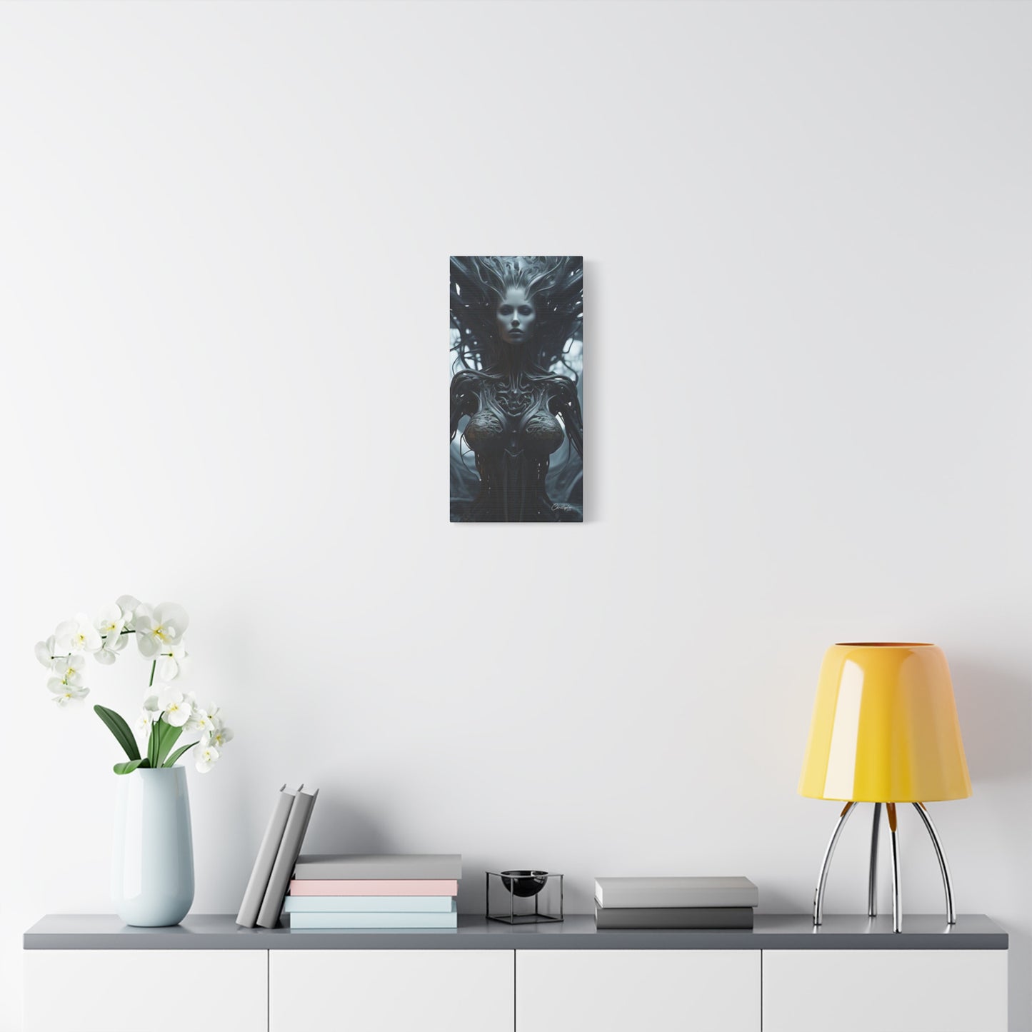 Futuristic Matte Canvas Wall Art – 1.25" Stretched