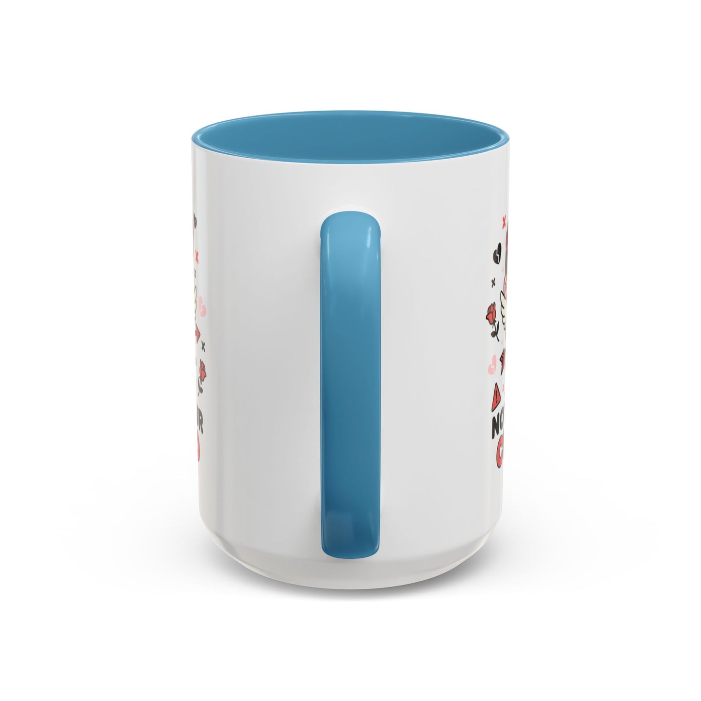 Cheeky Anti-Valentine Accent Coffee Mug — 11/15oz