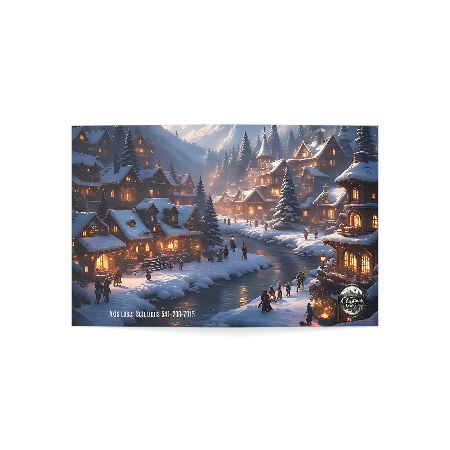 Winter Wonderland Greeting Cards - Perfect for Christmas, Holiday Cards, Winter Celebrations, Festive Greetings, Seasonal Greetings