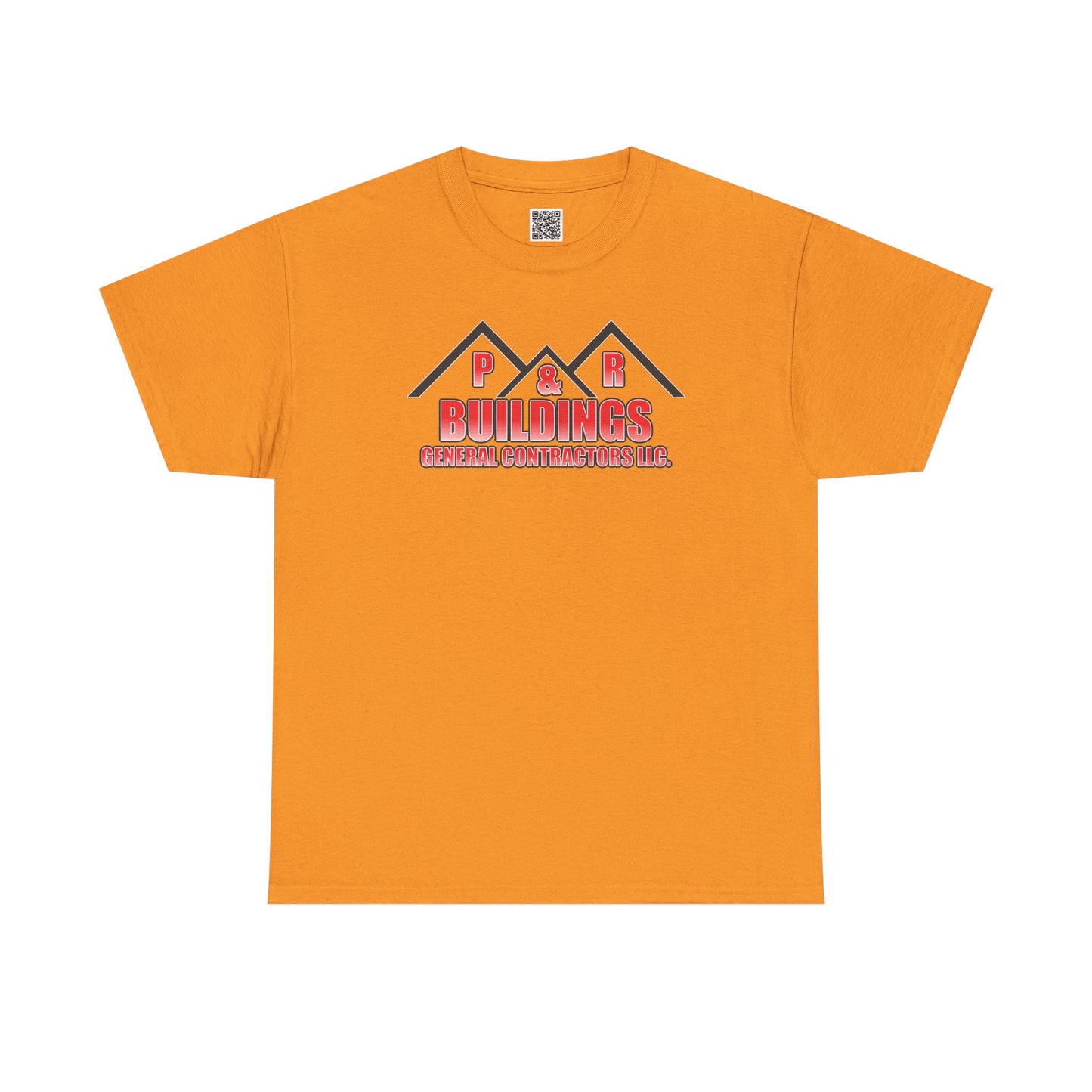 P&R BUILDINGS Logo T-Shirt — Contractor Work Tee