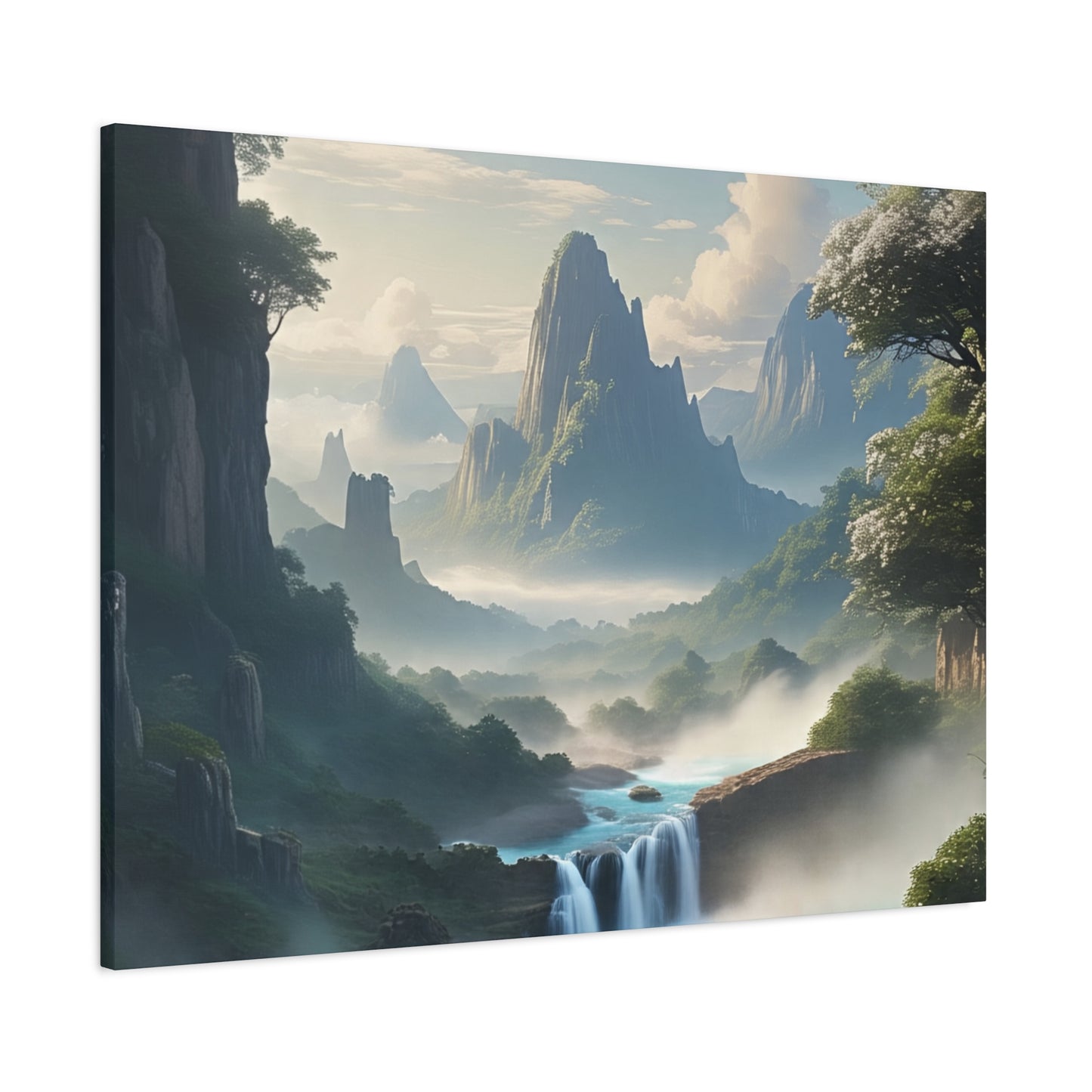 Scenic Landscape Canvas Print, Wall Art Decor, Home Decoration, Nature Wall Art, Gift for Nature Lovers, Tranquil Art for Living Room