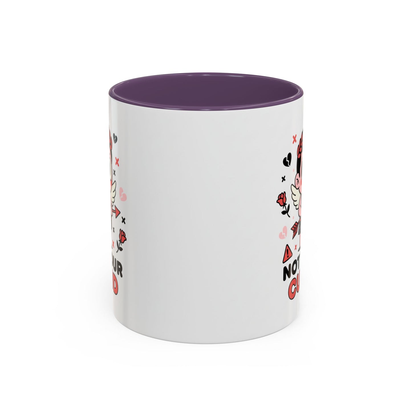 Cheeky Anti-Valentine Accent Coffee Mug — 11/15oz