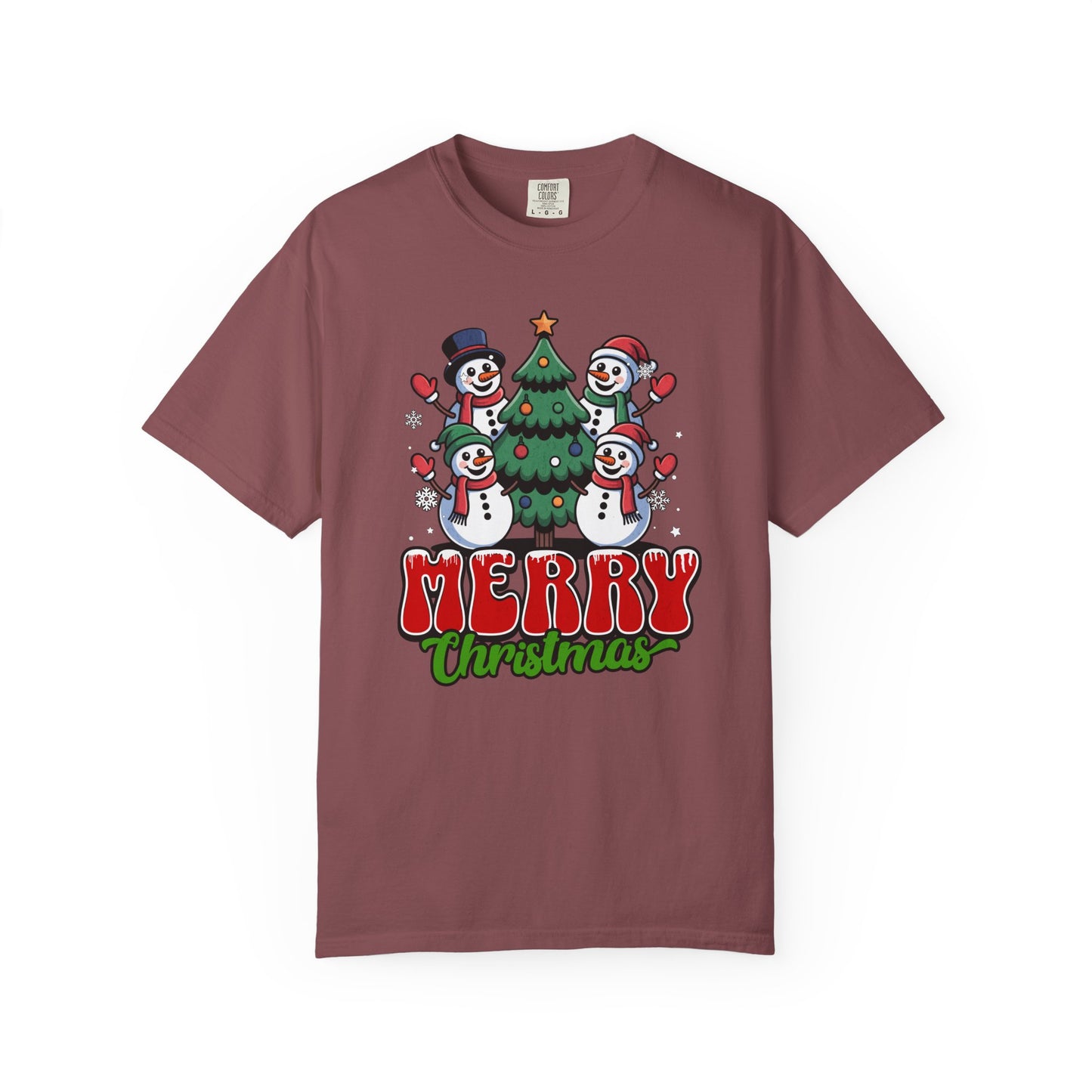 Merry Christmas Snowman T-shirt