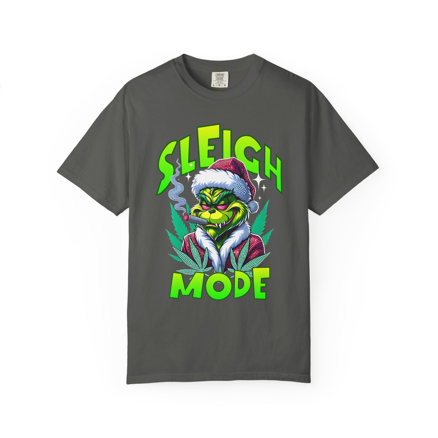 Sleigh Mode T-Shirt — Grinch Holiday Graphic Tee