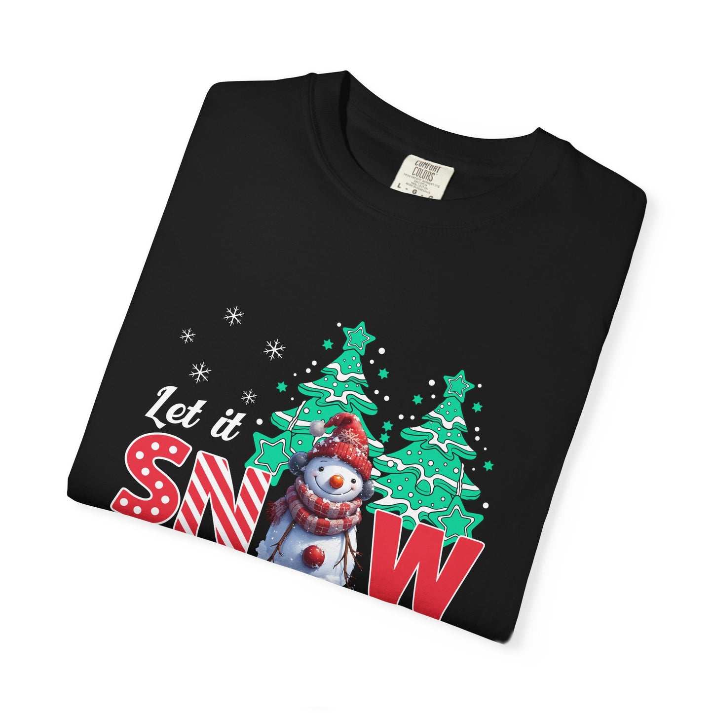 Let It Snow Somewhere Else T-Shirt — Funny Holiday Snowman Tee