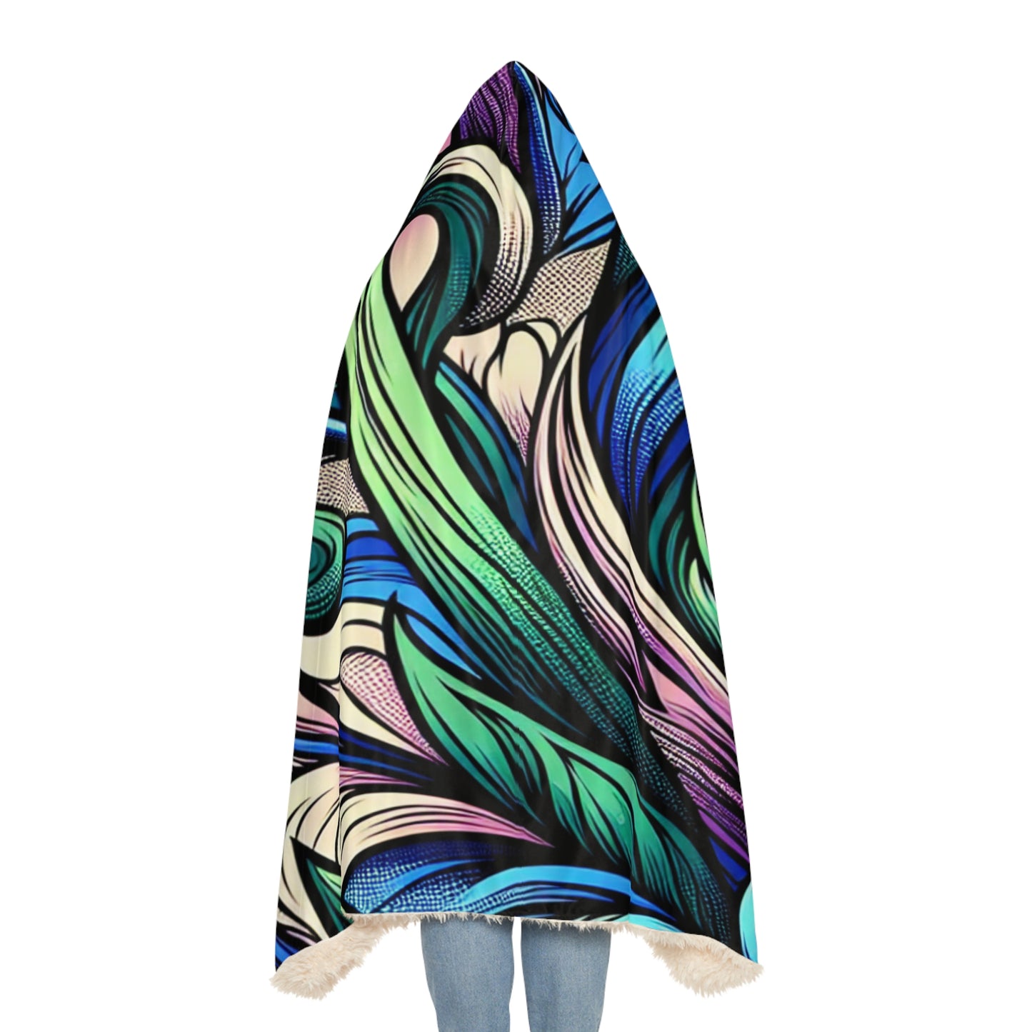 Vibrant Snuggle Blanket - Cozy Oversized Throw for Home, Perfect Gift for Relaxation, Festivals, Housewarming, Couch Decoration