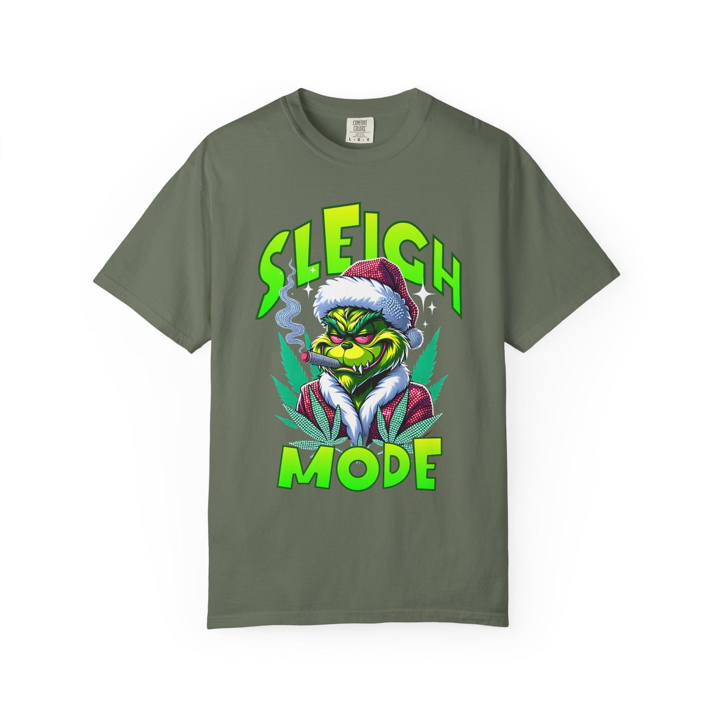 Sleigh Mode T-Shirt — Grinch Holiday Graphic Tee
