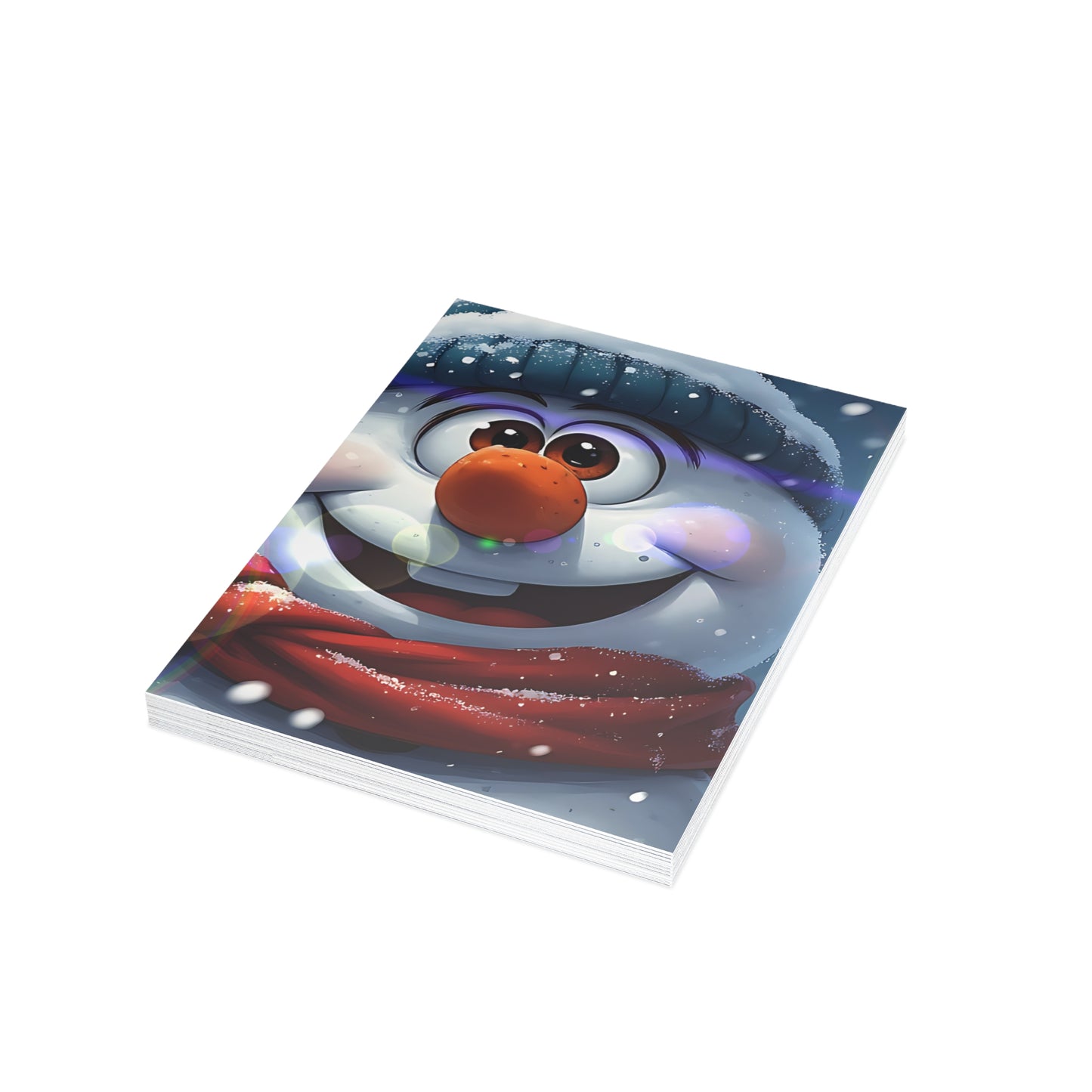 Goofy Snowman (Christmas Selfies) Postcard Bundles (envelopes included)