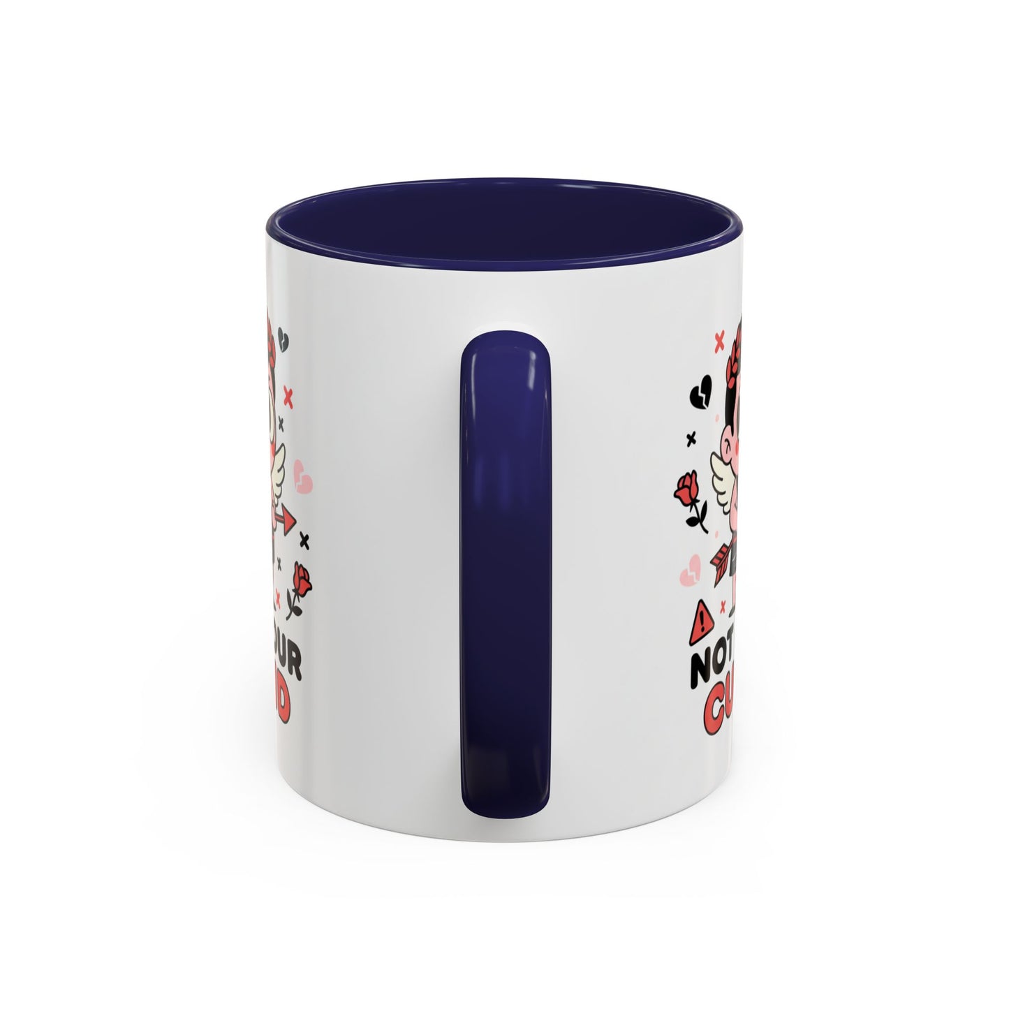 Cheeky Anti-Valentine Accent Coffee Mug — 11/15oz