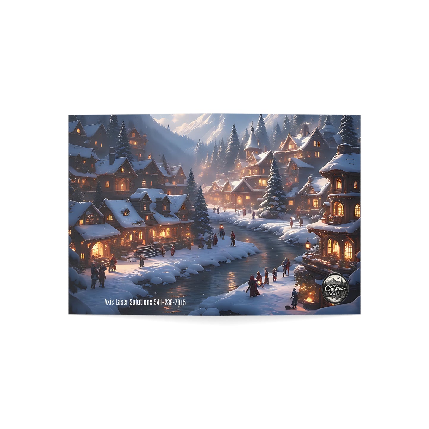 Winter Wonderland Greeting Cards - Perfect for Christmas, Holiday Cards, Winter Celebrations, Festive Greetings, Seasonal Greetings