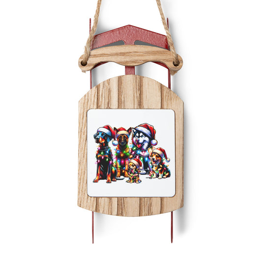Sled Dogs Ornaments