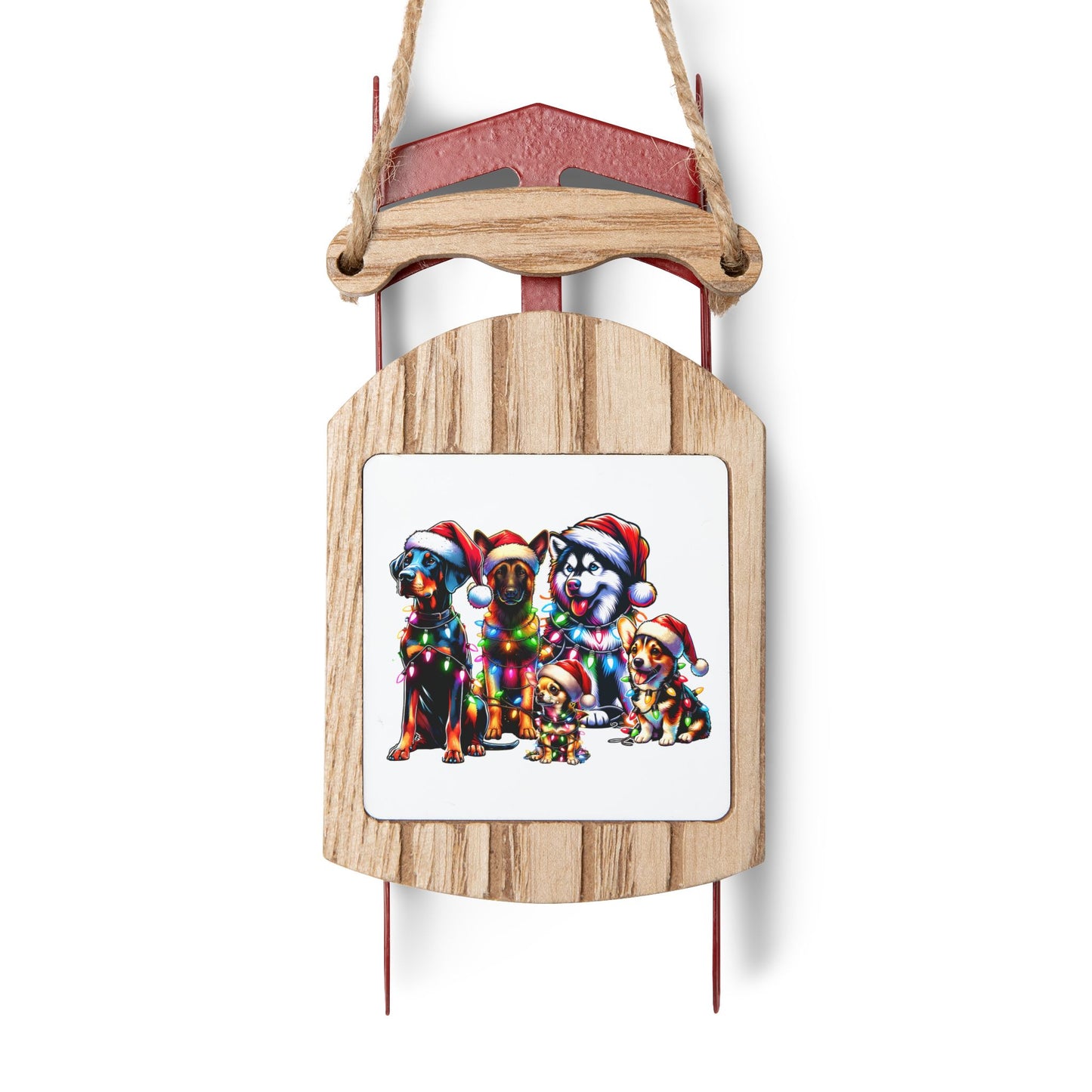 Sled Dogs Ornaments