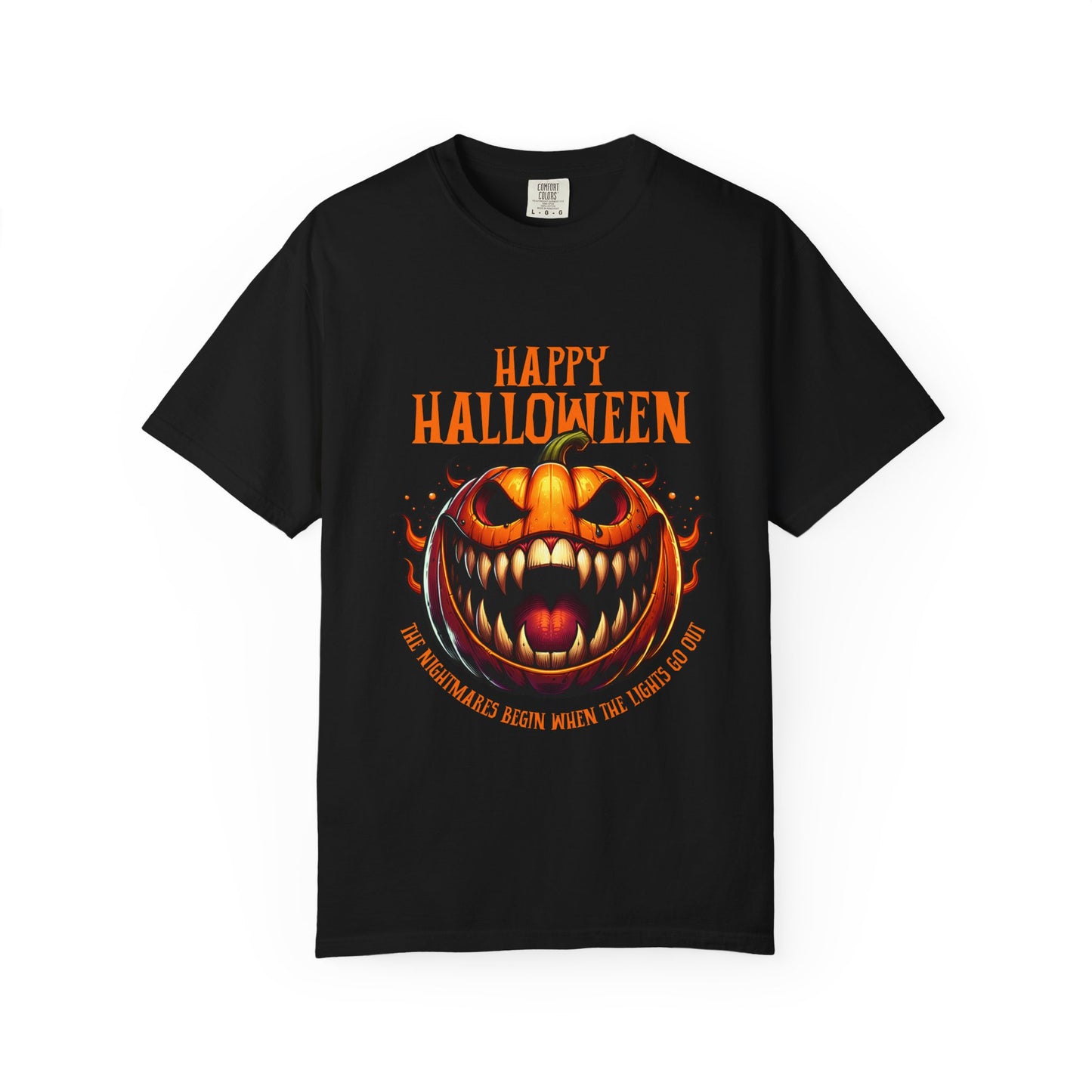 Halloween Unisex T-shirt - Spooky Design, Fall Fashion, Halloween Costume, Graphic Tee, Pumpkin Shirt, Funny T-shirt