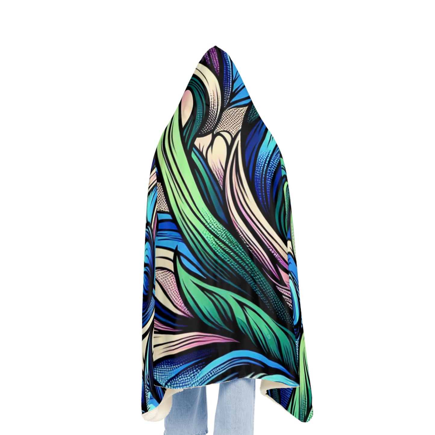 Vibrant Snuggle Blanket - Cozy Oversized Throw for Home, Perfect Gift for Relaxation, Festivals, Housewarming, Couch Decoration