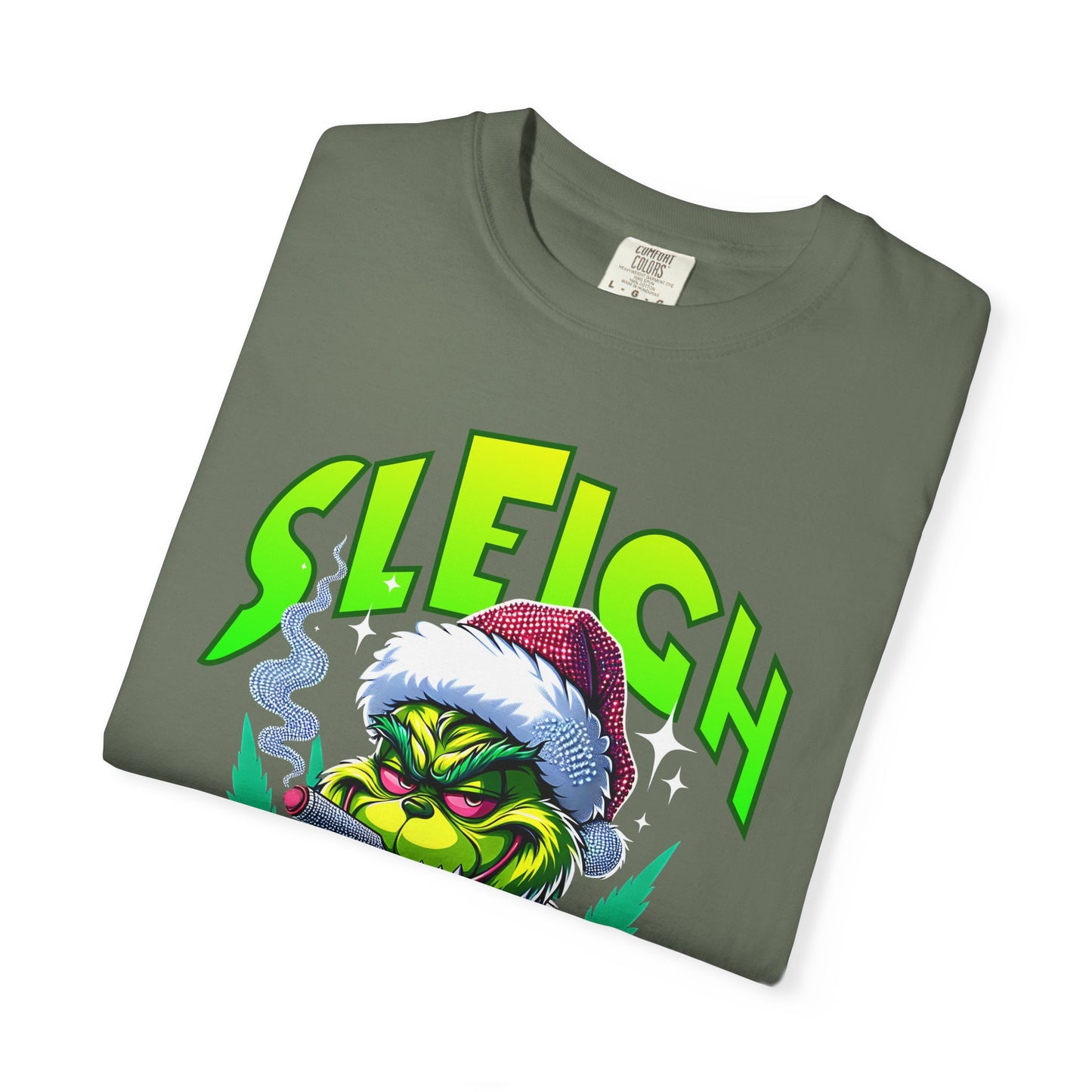 Sleigh Mode T-Shirt — Grinch Holiday Graphic Tee