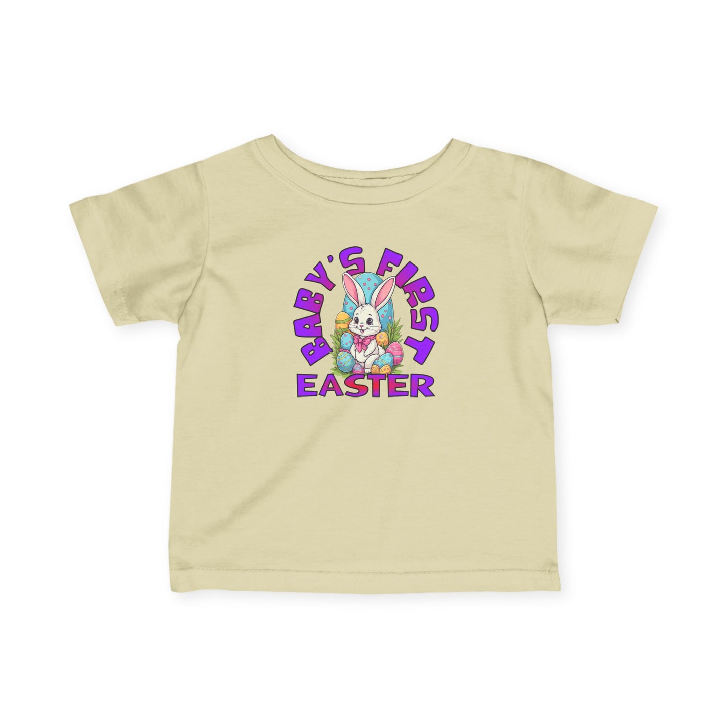 Infant Tee — "Baby's First Easter" Bunny Graphic Easter Outfit