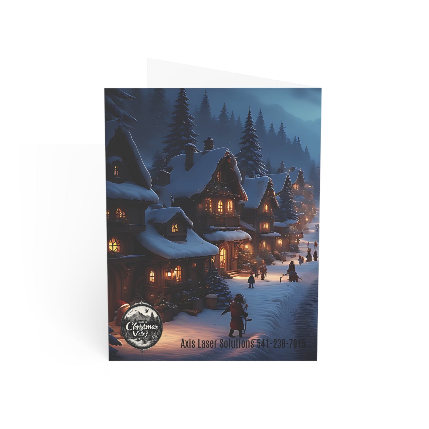 Winter Wonderland Greeting Cards - Cozy Holiday Cards for Christmas, New Year, Seasonal Greetings, Festive Occasions, and Winter [...]