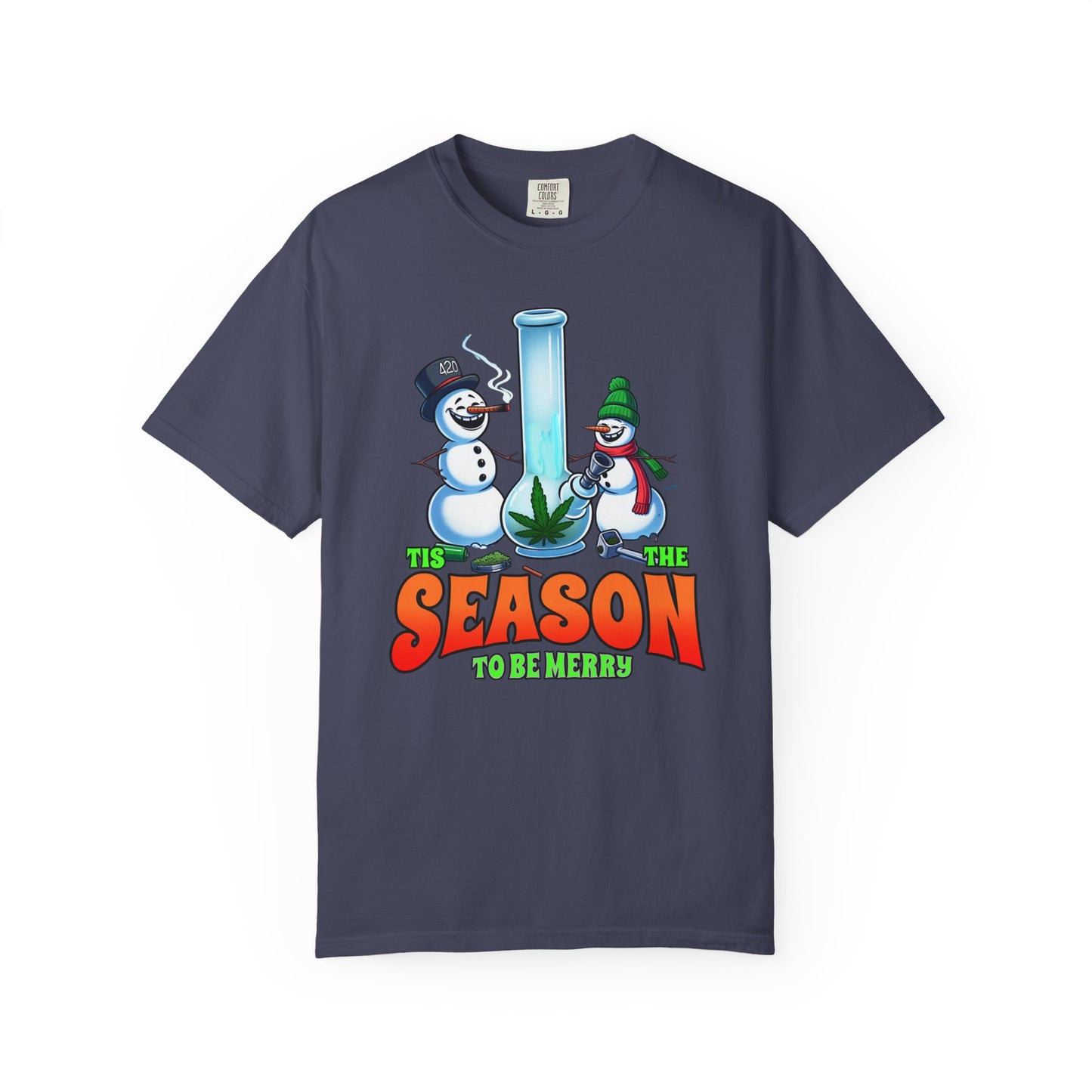 Festive Unisex T-Shirt: 'Tis the Season to Be Merry'