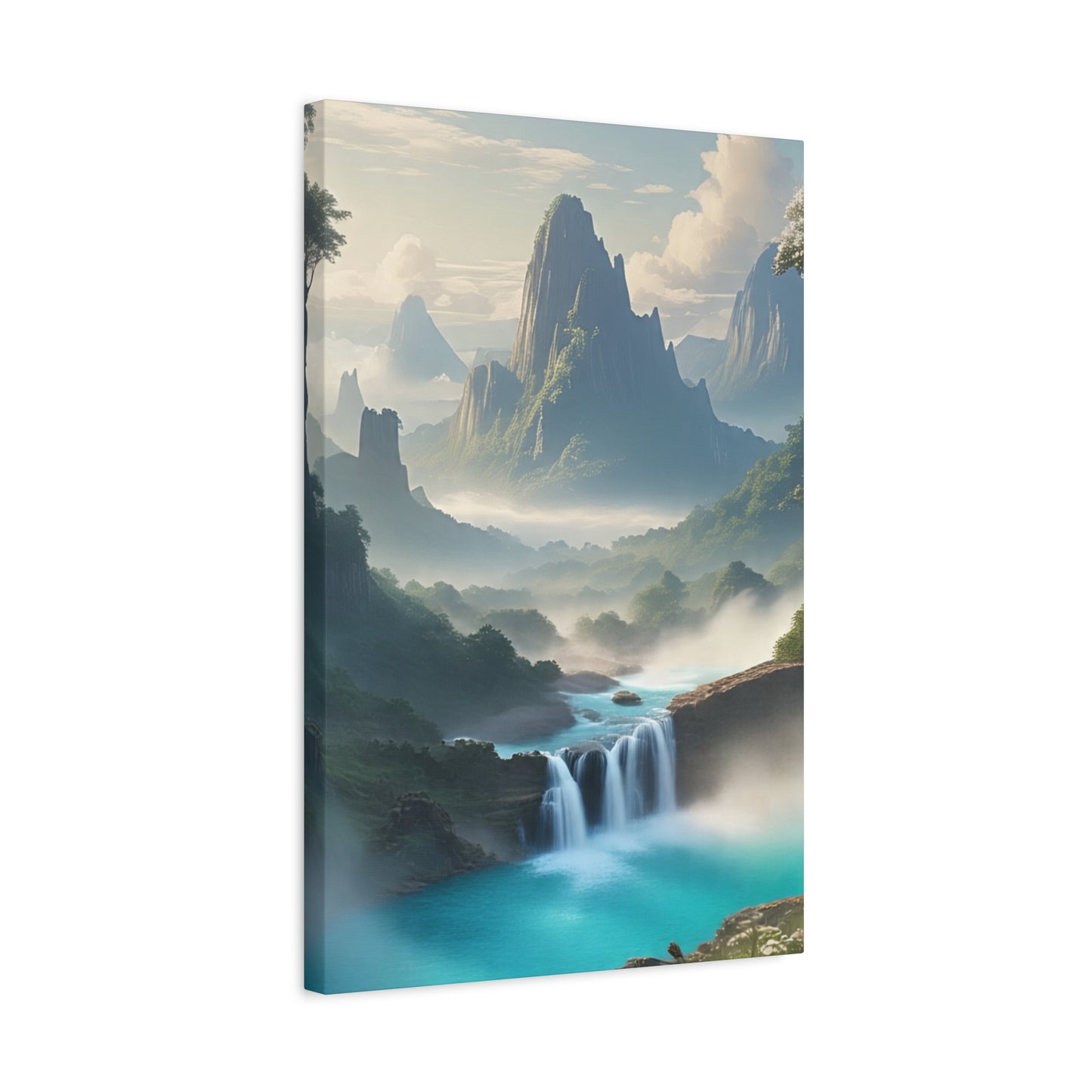 Scenic Landscape Canvas Print, Wall Art Decor, Home Decoration, Nature Wall Art, Gift for Nature Lovers, Tranquil Art for Living Room