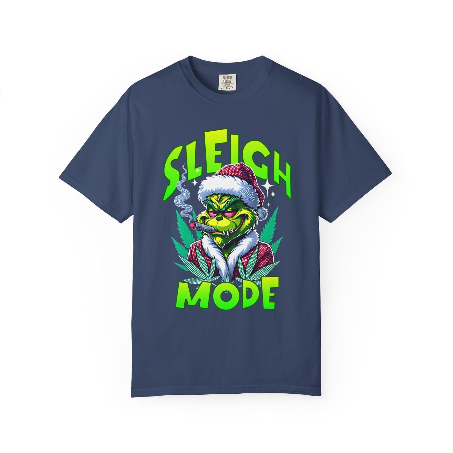 Sleigh Mode T-Shirt — Grinch Holiday Graphic Tee