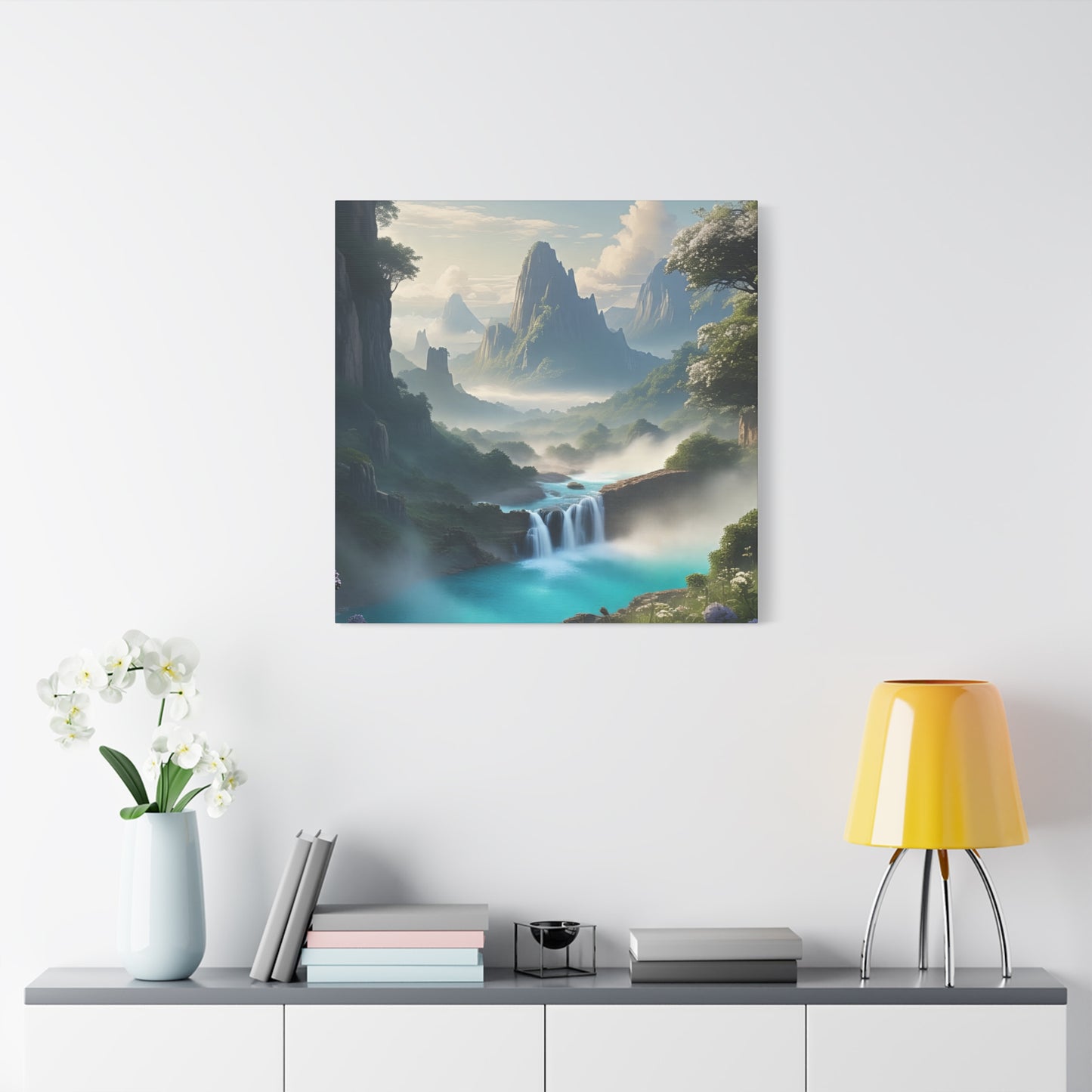 Scenic Landscape Canvas Print, Wall Art Decor, Home Decoration, Nature Wall Art, Gift for Nature Lovers, Tranquil Art for Living Room