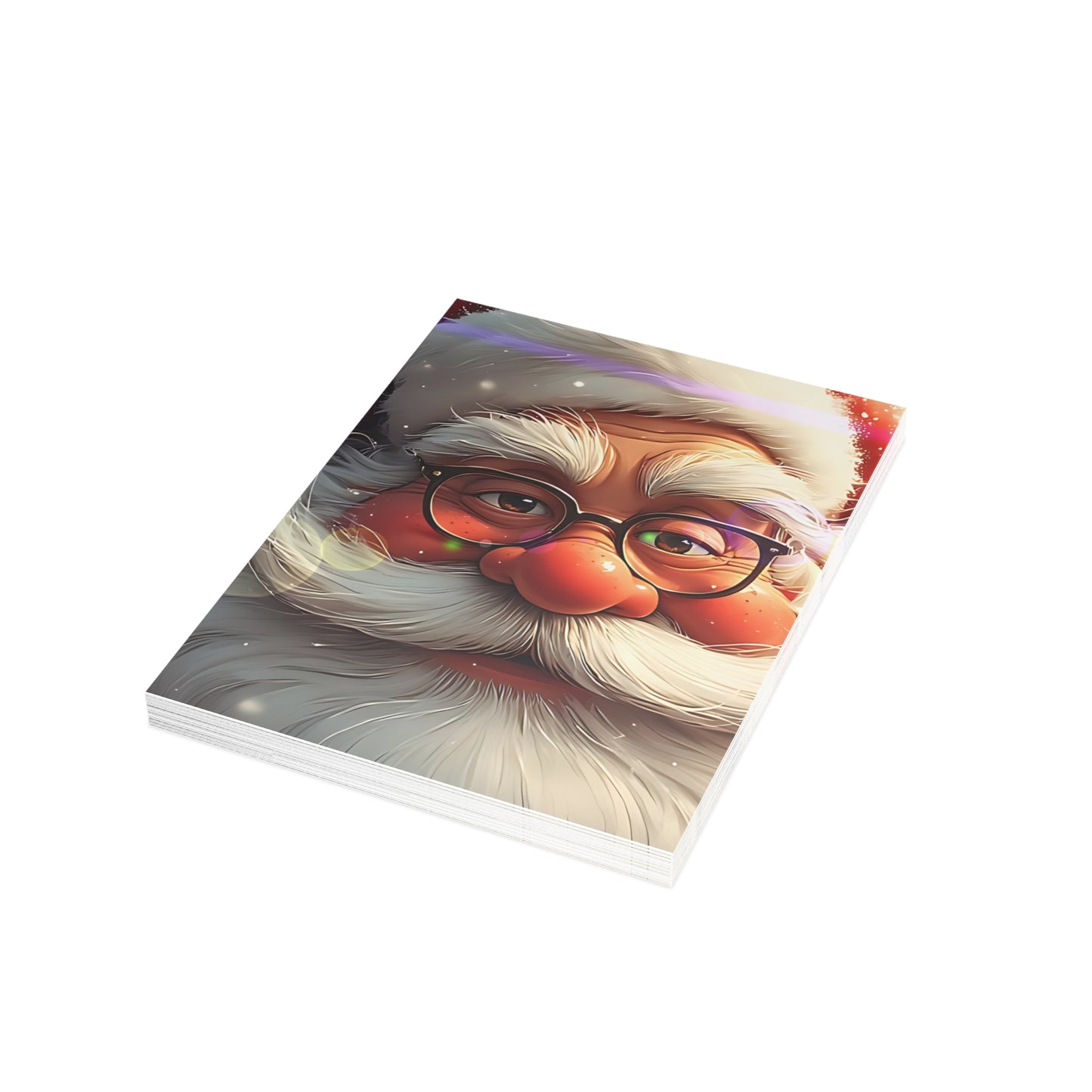 Santa close-up (Christmas Selfies) Postcard Bundles (envelopes included)
