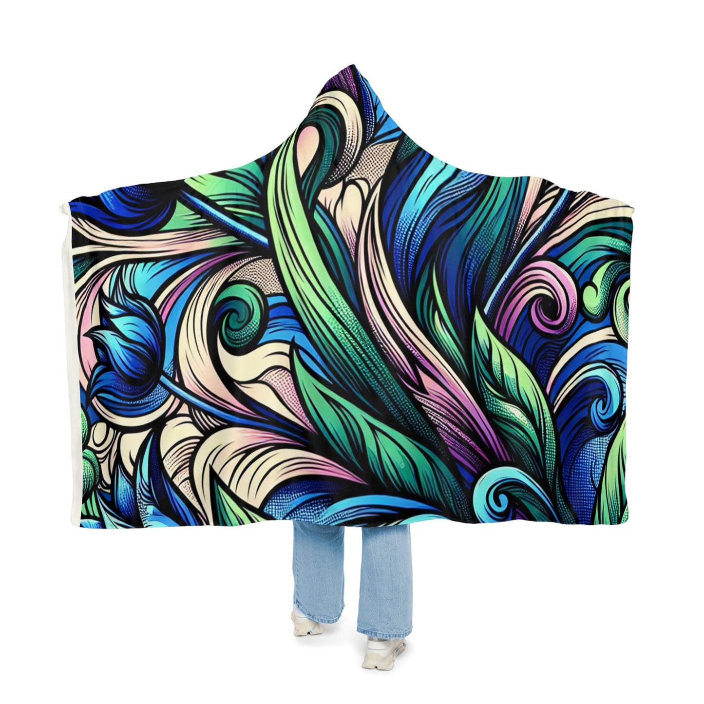 Vibrant Snuggle Blanket - Cozy Oversized Throw for Home, Perfect Gift for Relaxation, Festivals, Housewarming, Couch Decoration