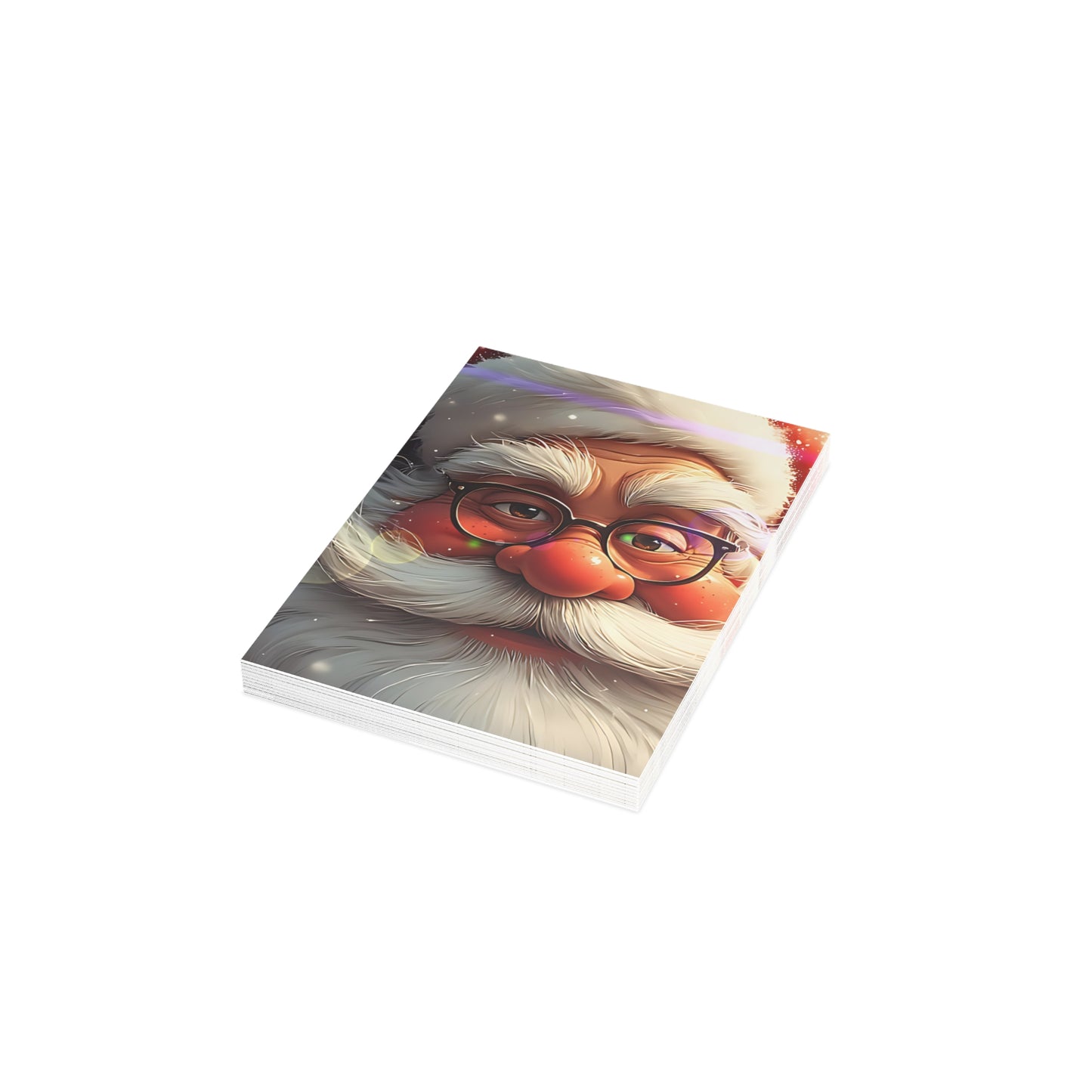 Santa close-up (Christmas Selfies) Postcard Bundles (envelopes included)