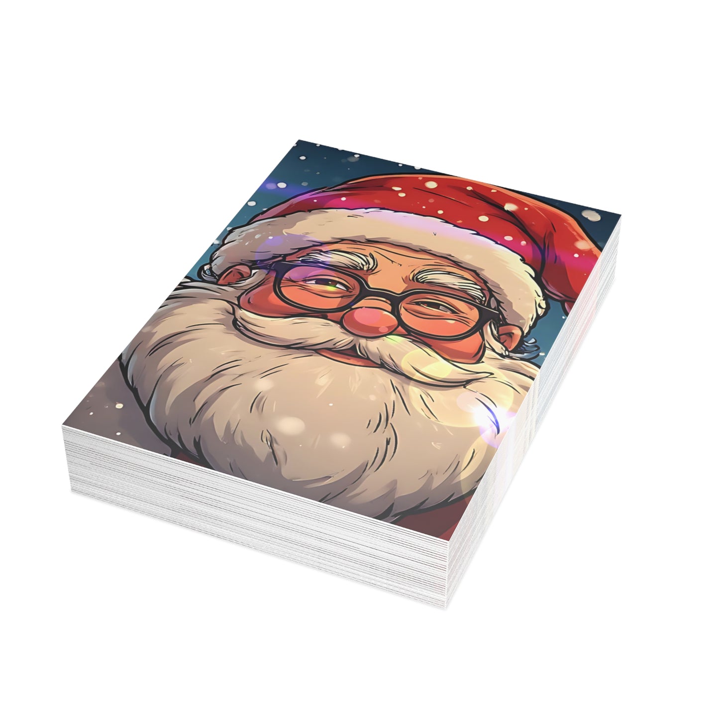 Santa (Christmas Selfies) Postcard Bundles (envelopes included)