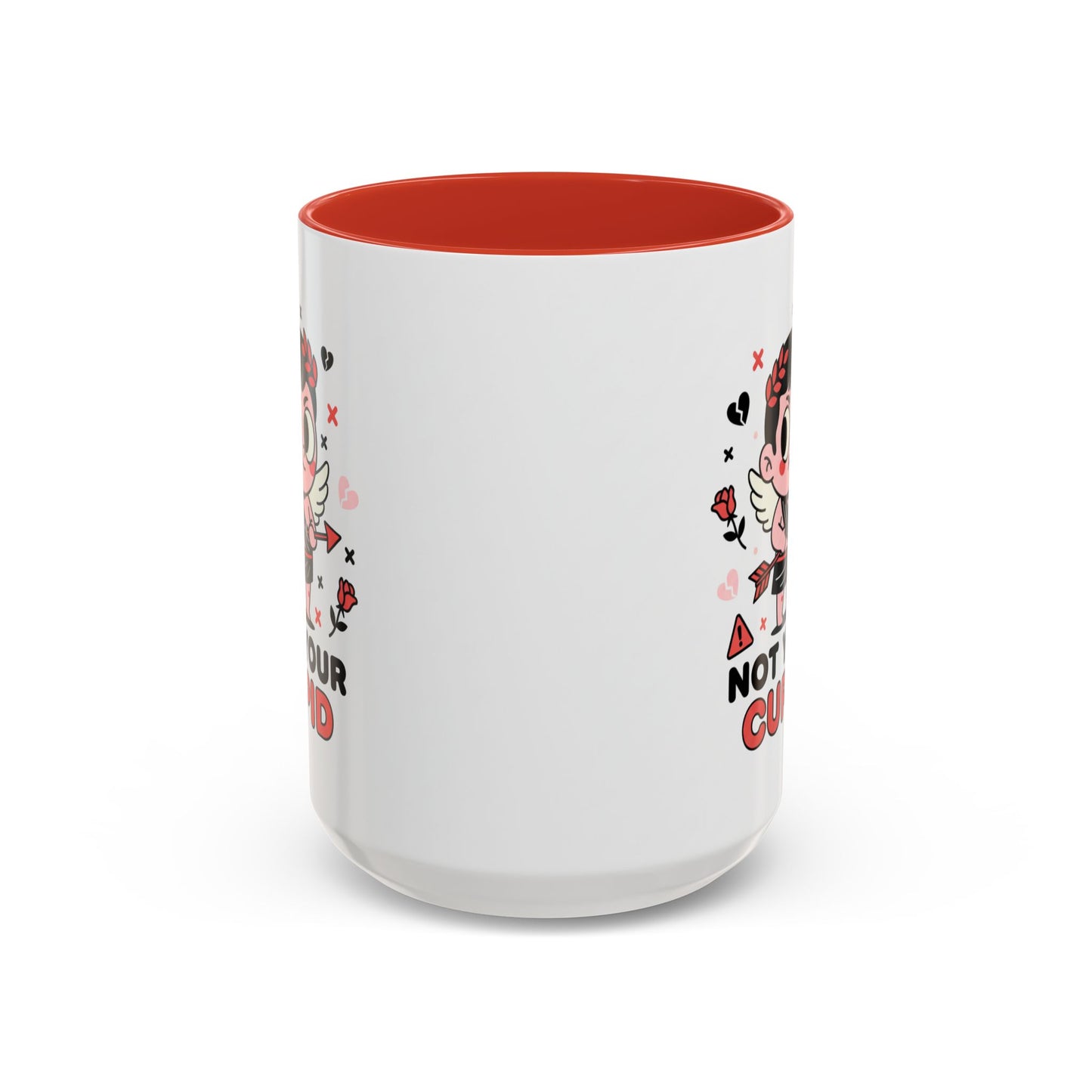 Cheeky Anti-Valentine Accent Coffee Mug — 11/15oz