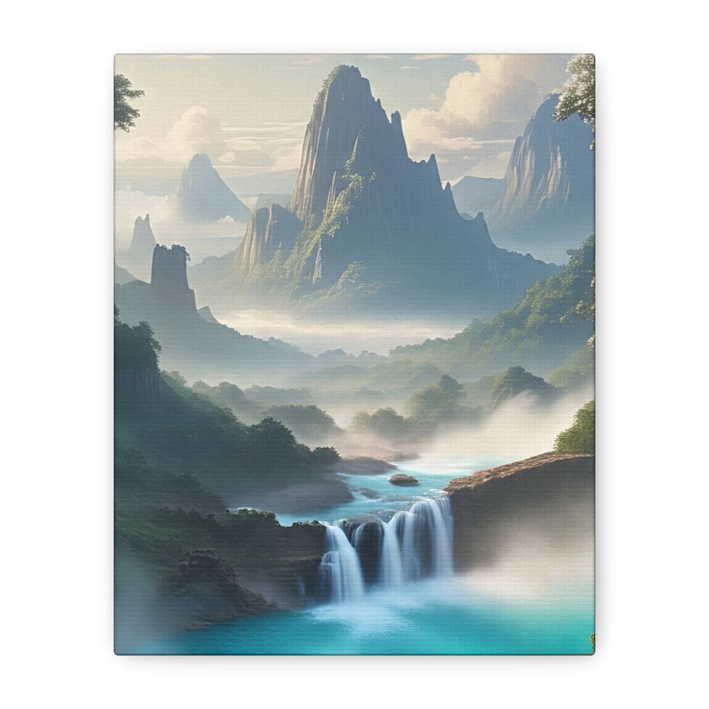 Scenic Landscape Canvas Print, Wall Art Decor, Home Decoration, Nature Wall Art, Gift for Nature Lovers, Tranquil Art for Living Room