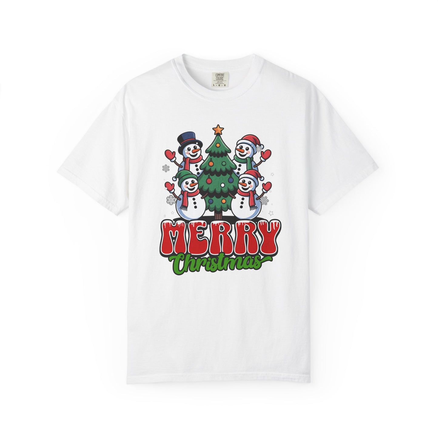 Merry Christmas Snowman T-shirt