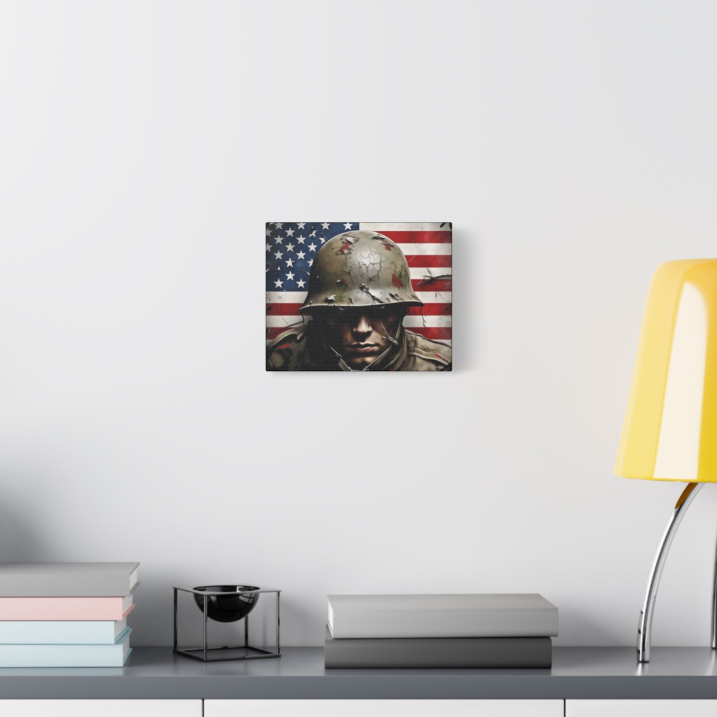 Military-Themed Canvas Art, Military Canvas Print, Wall Art for Veterans, Patriotic Home Decor, Gift for Army, Military Artwork, [...]