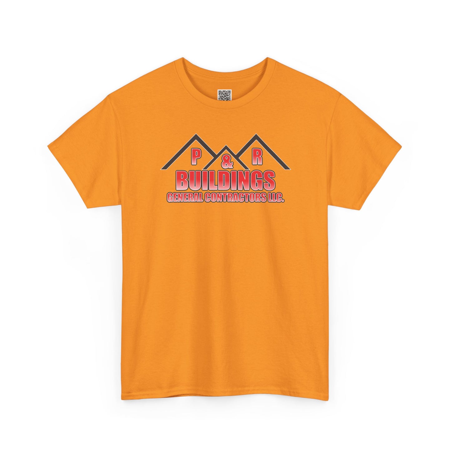 P&R BUILDINGS Logo T-Shirt — Contractor Work Tee