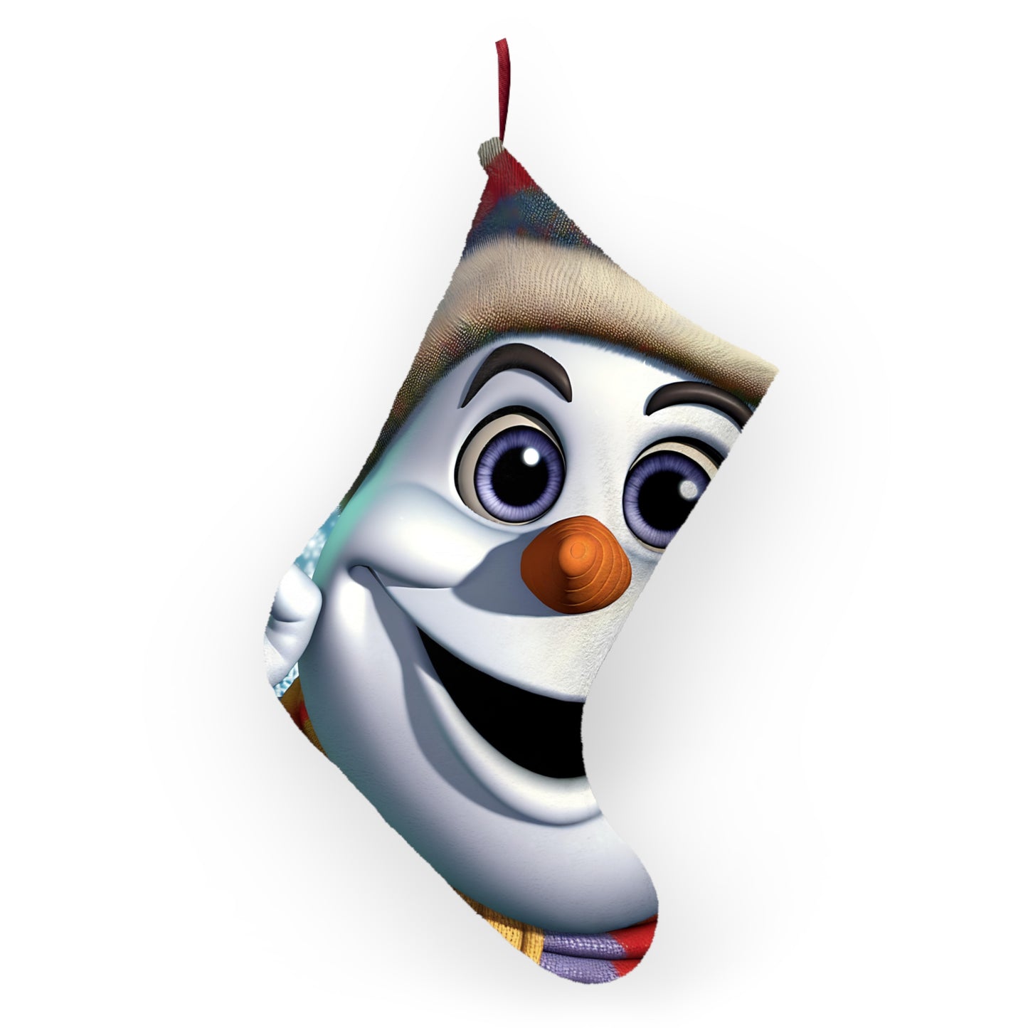 Snowman Christmas Stocking — Cute Holiday Holiday Decor for Kids