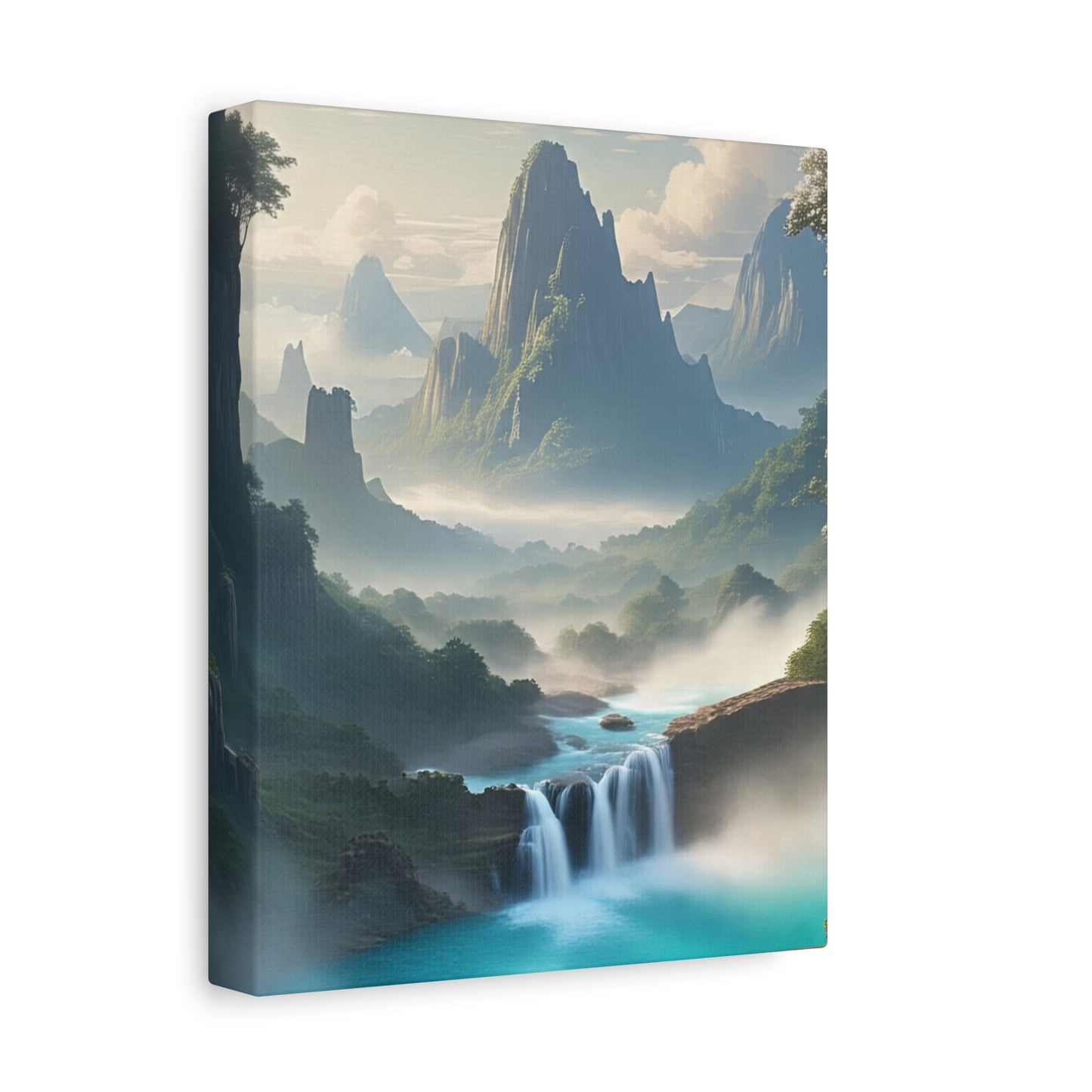 Scenic Landscape Canvas Print, Wall Art Decor, Home Decoration, Nature Wall Art, Gift for Nature Lovers, Tranquil Art for Living Room