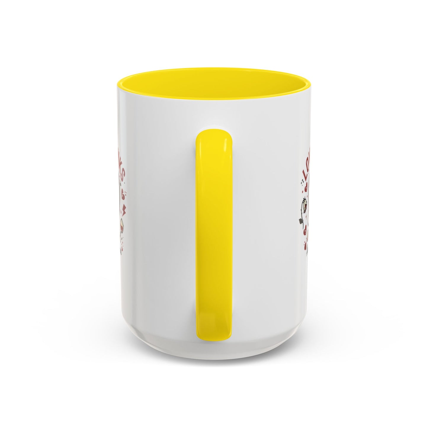 Coffee Mug — "Love Stinks" Anti-Valentine Heart Accent Mug (11/15oz)