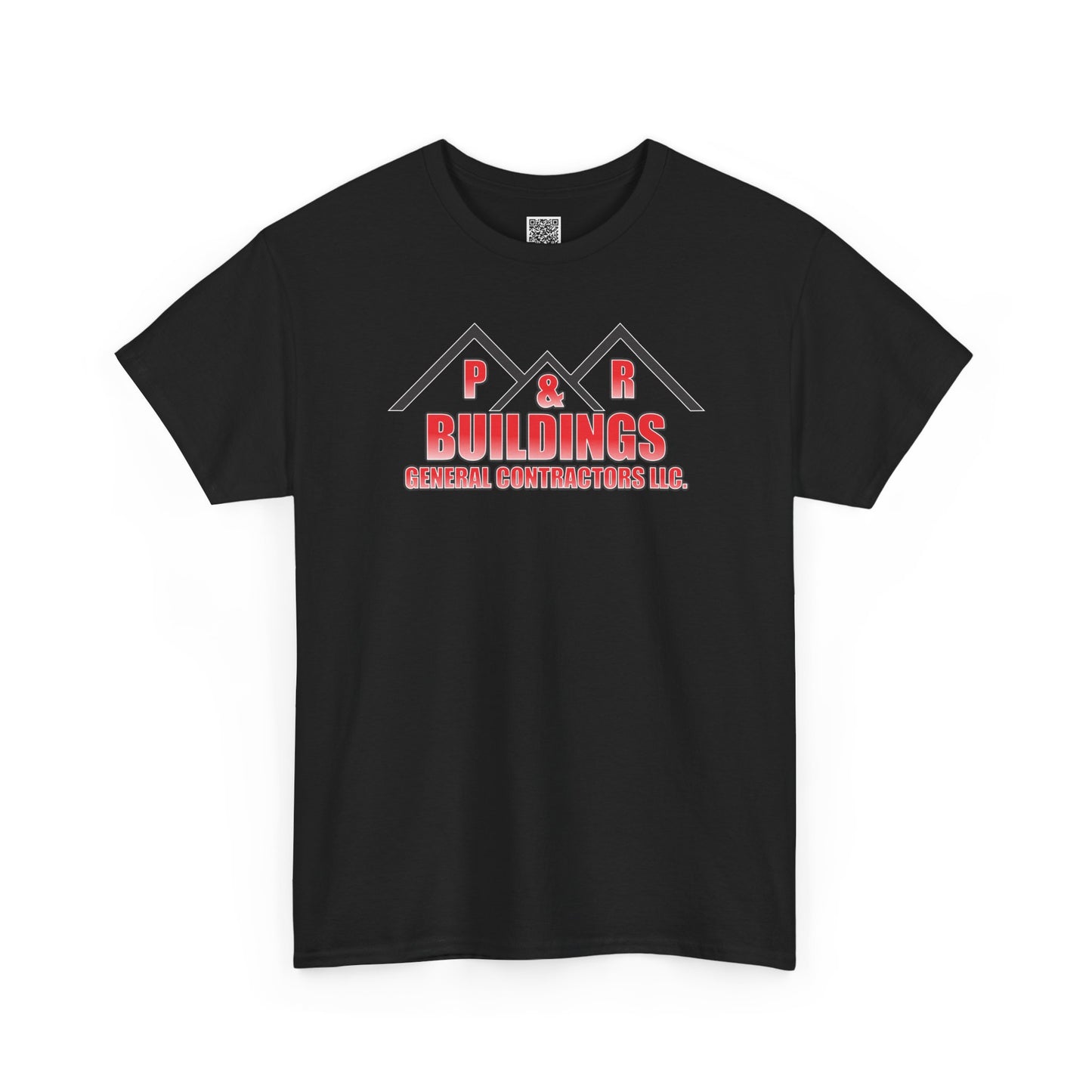 P&R BUILDINGS Logo T-Shirt — Contractor Work Tee