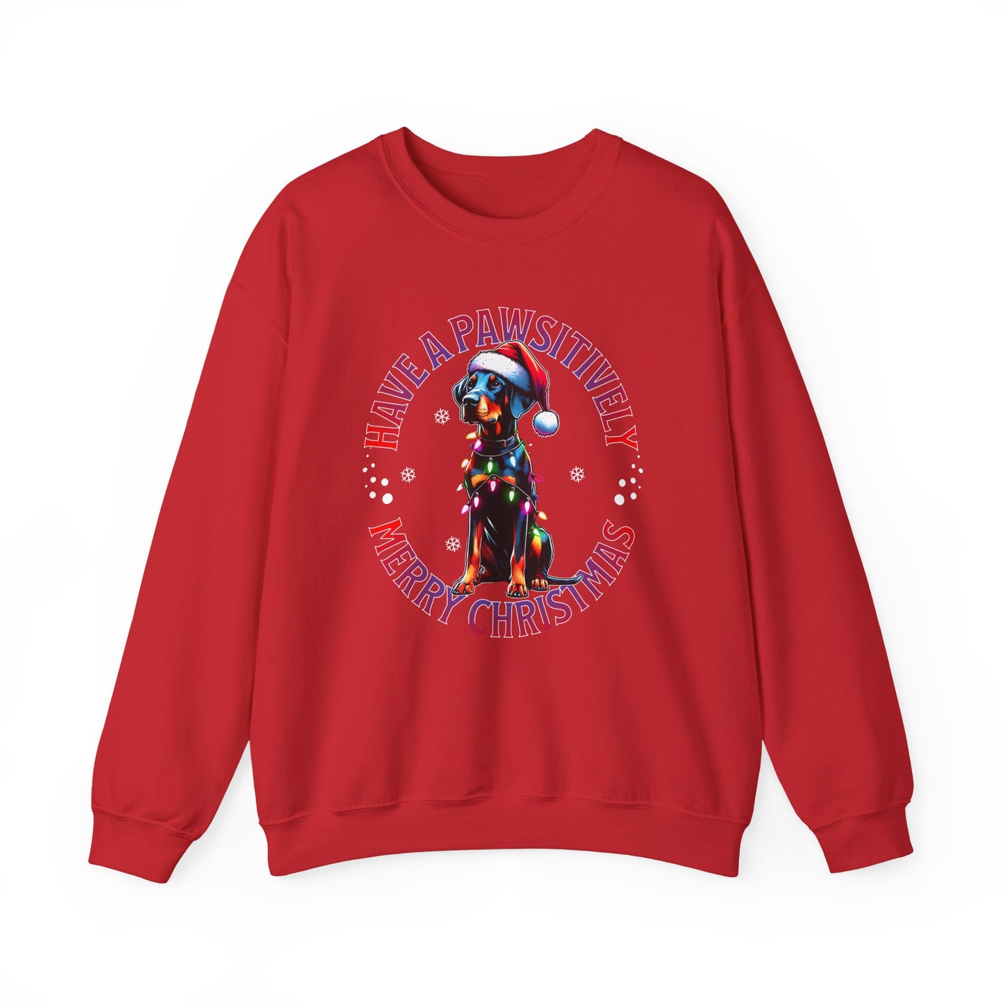 Christmas Dog Sweatshirt – "Have a Pawsitively Merry Christmas" Holiday Crewneck