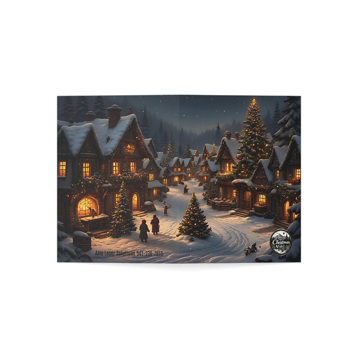 Cozy Christmas Greeting Cards, Holiday Cards, Winter Stationery, Cute Card Set, Seasonal Greetings, Christmas Decor