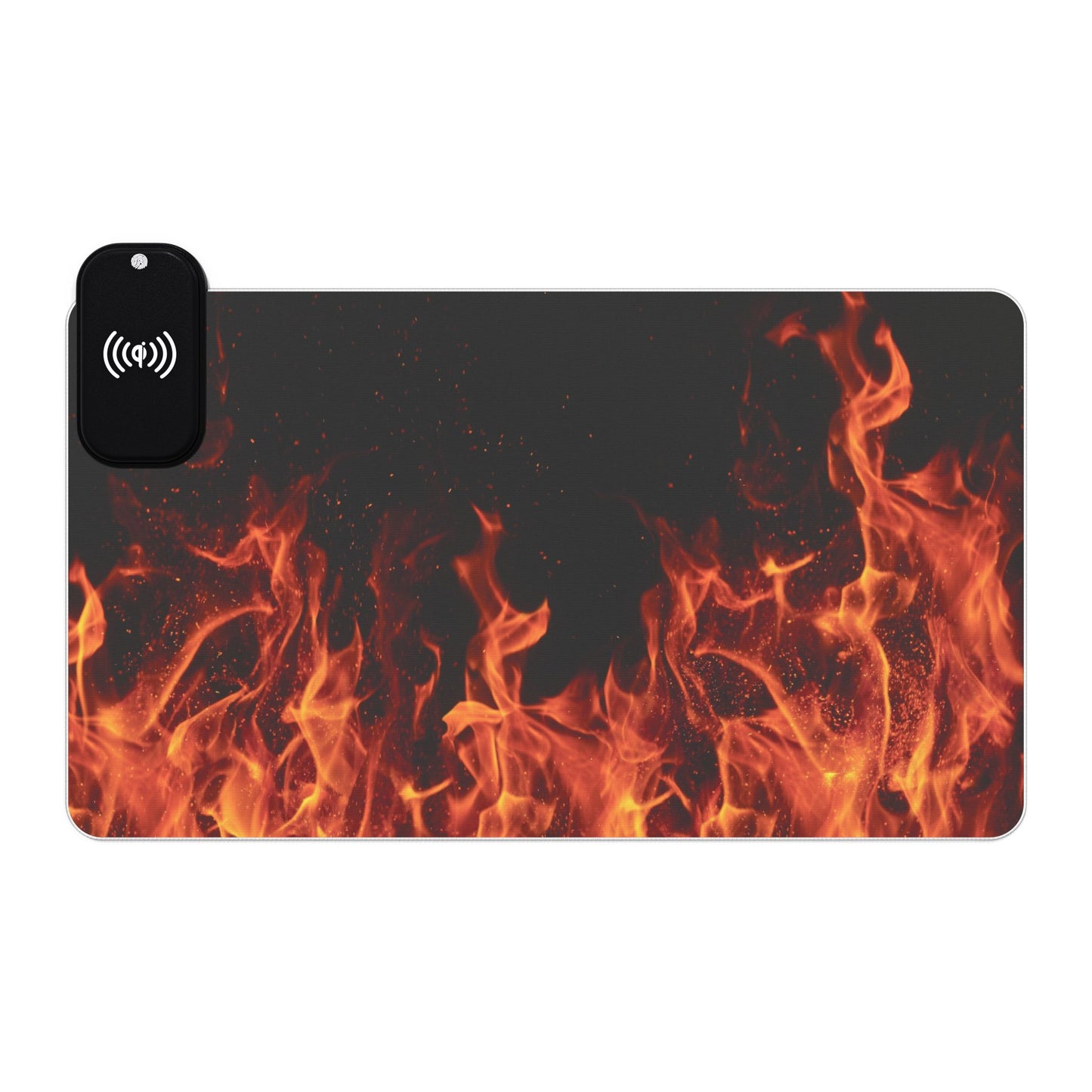 Inferno LED Gaming Mouse Pad with Wireless Charging — Inferno